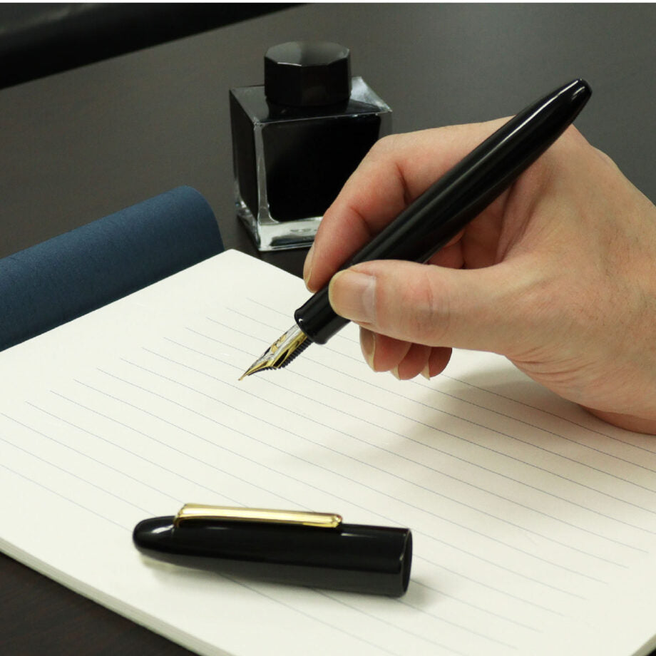 1911 King of Pen Ebonite 'Naginata-Togi' Fountain Pen