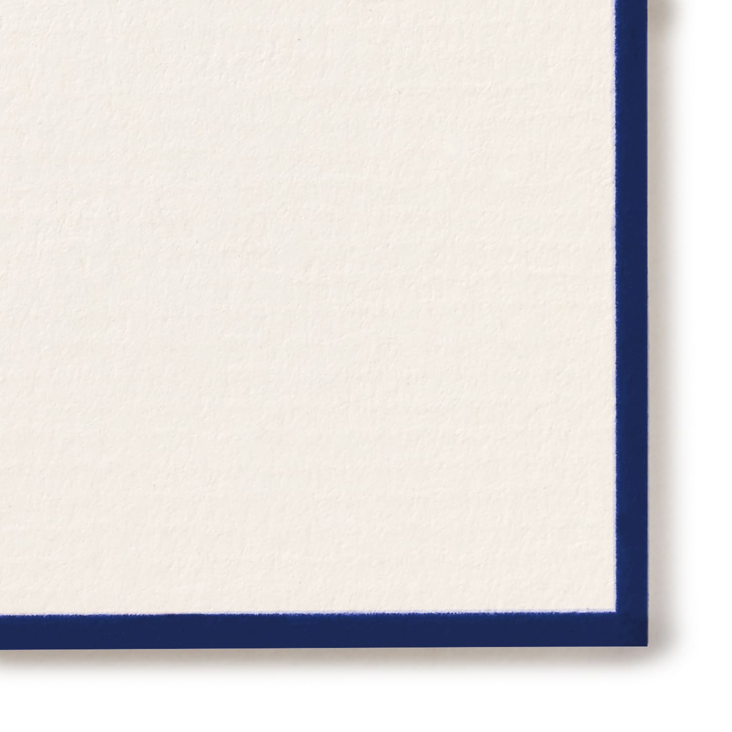 Bordered Kings Writing Paper Navy