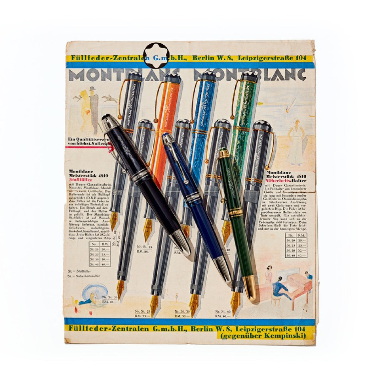 Meisterstück The Origin Green Classique Fountain Pen