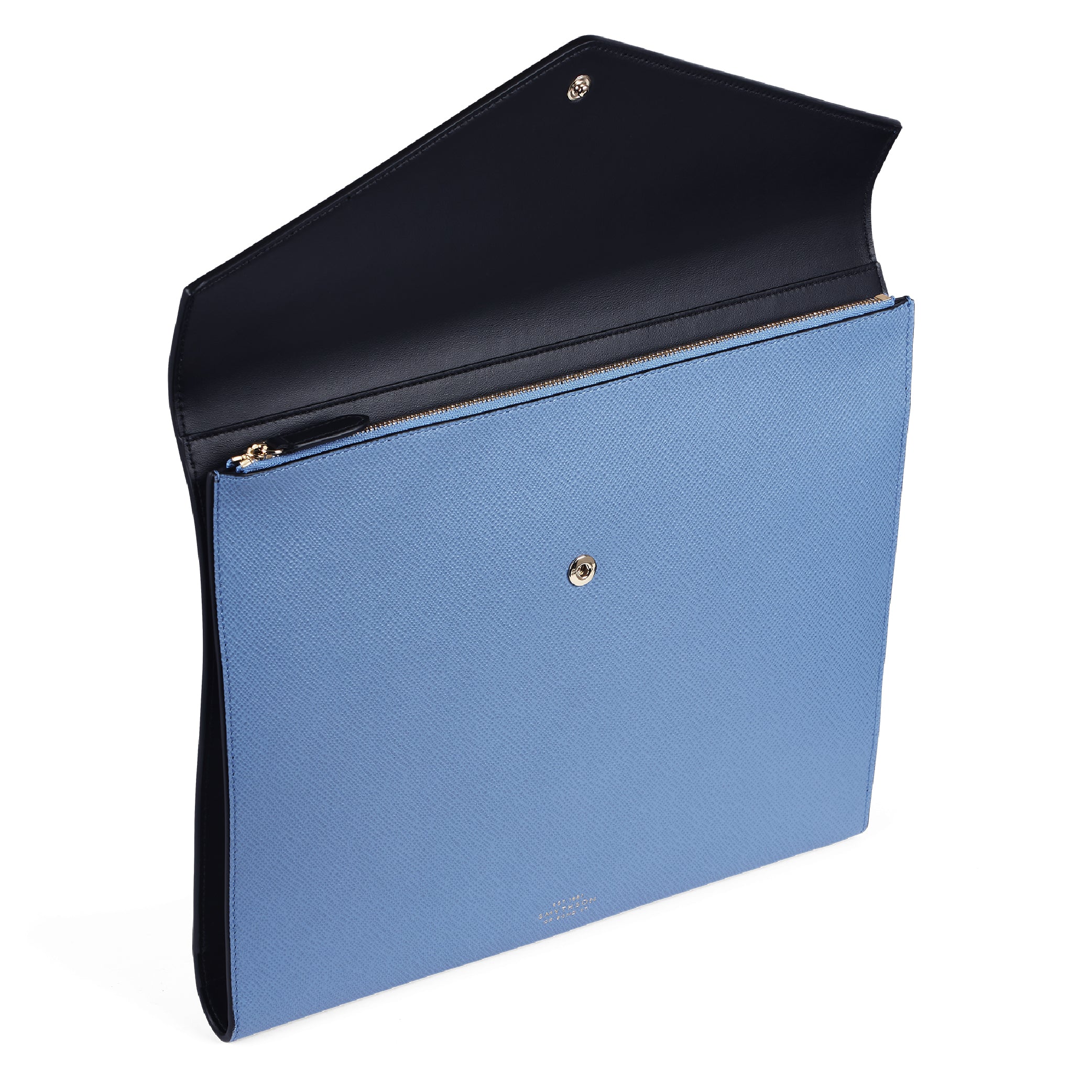 A4 Envelope Writing Folder in Nile Blue Panama