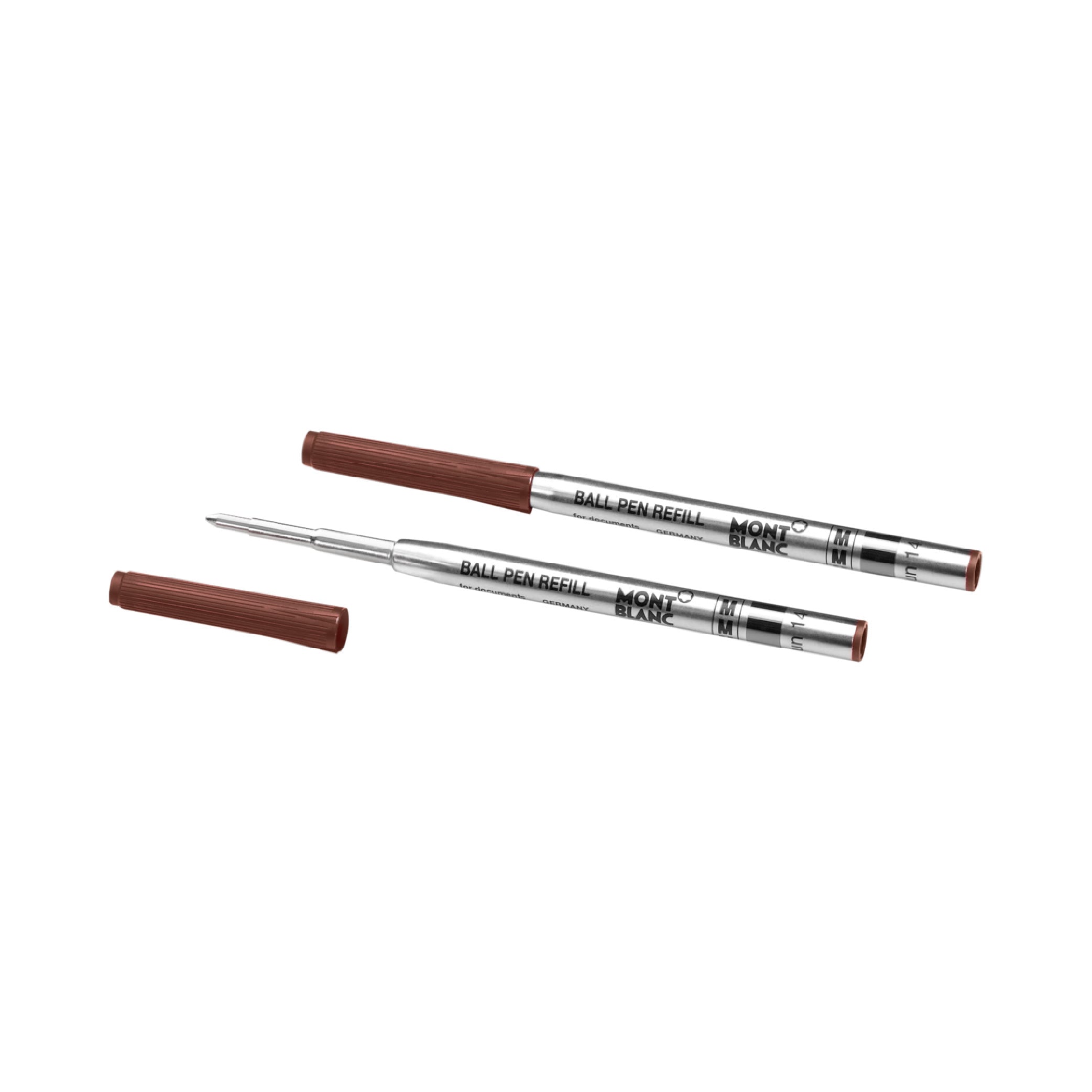 2 Ballpoint Pen Refill Toffee Brown