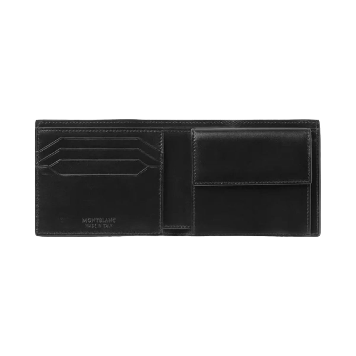 Meisterstück Black Wallet 4cc Coin Case