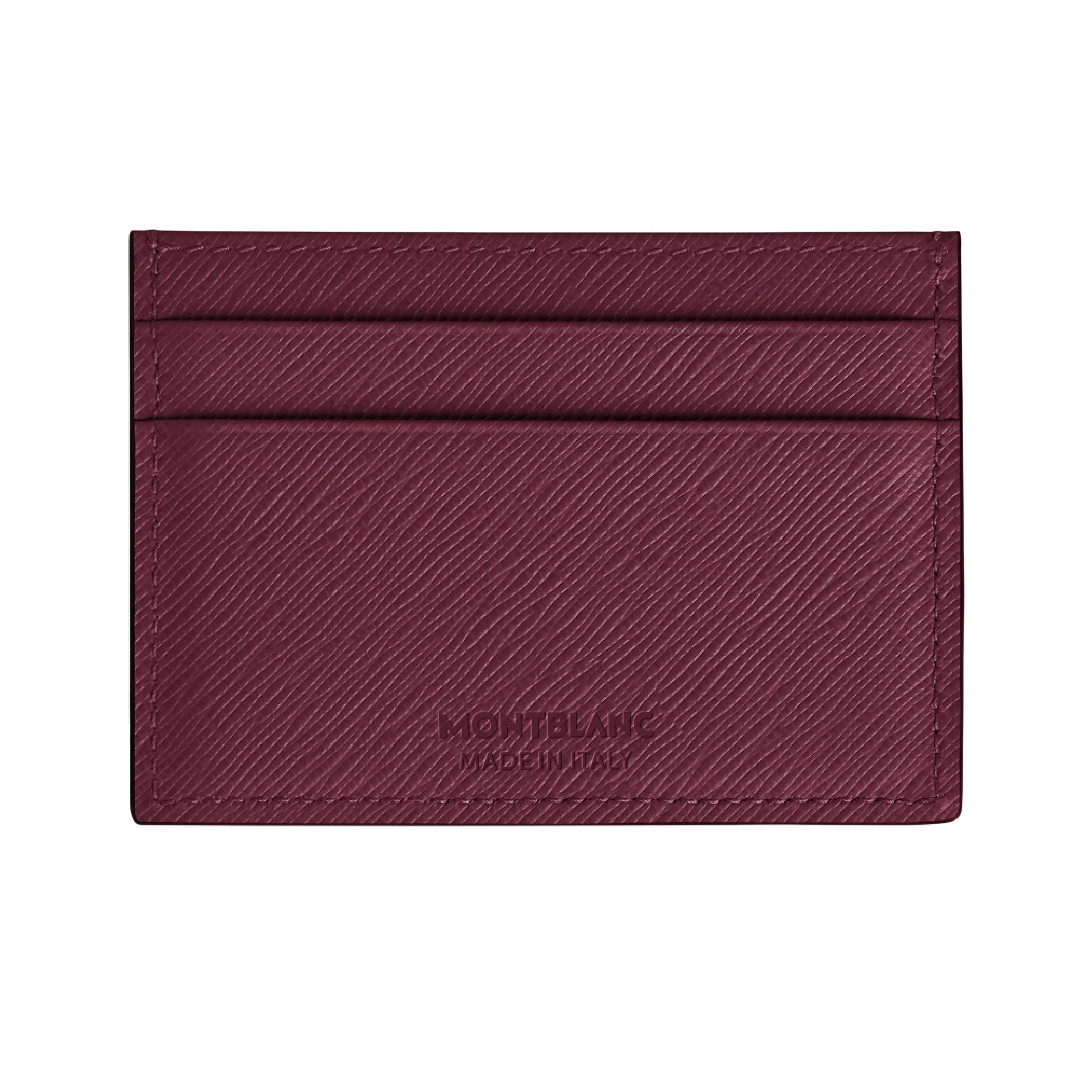 Sartorial Card Holder 5cc Cassis
