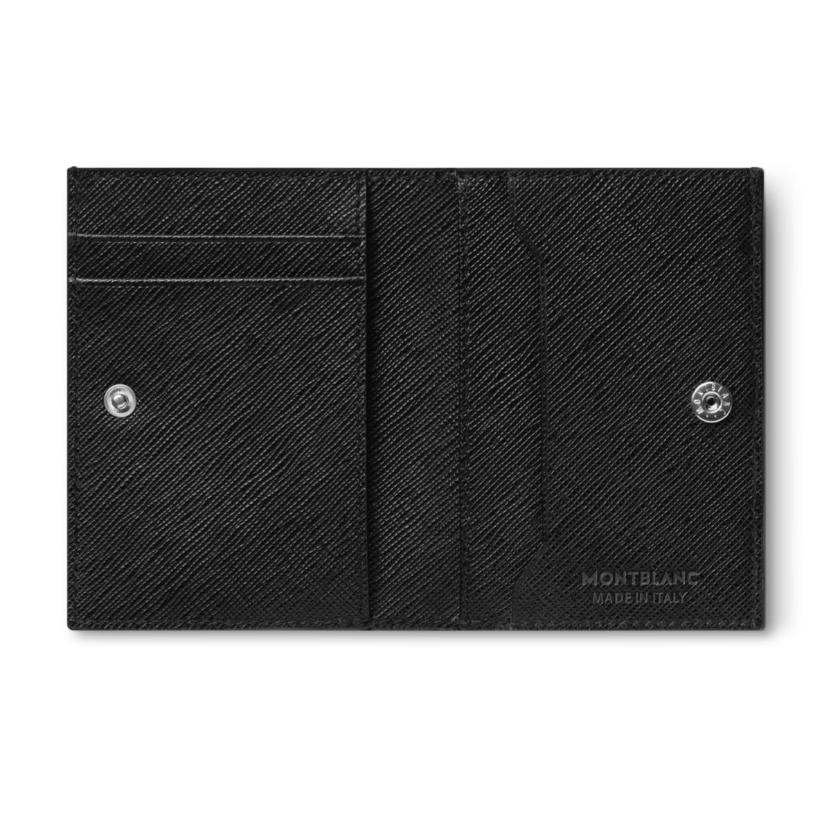 Sartorial Black Mini Wallet 4cc