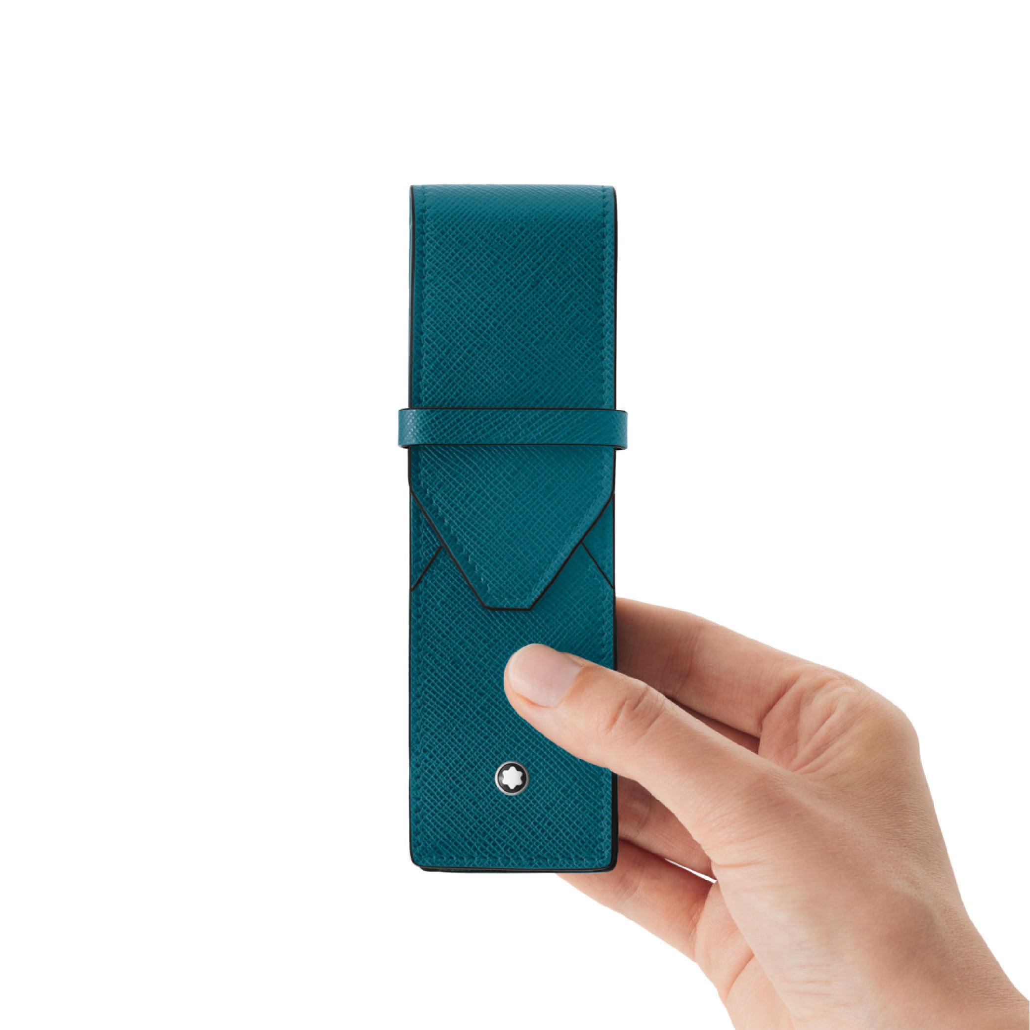 Sartorial 2 Pen Pouch Fern Blue