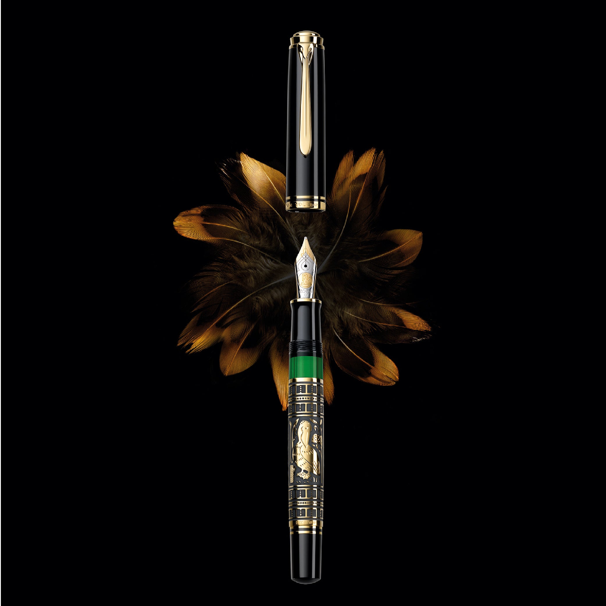 Toledo M900 Black Fountain Pen