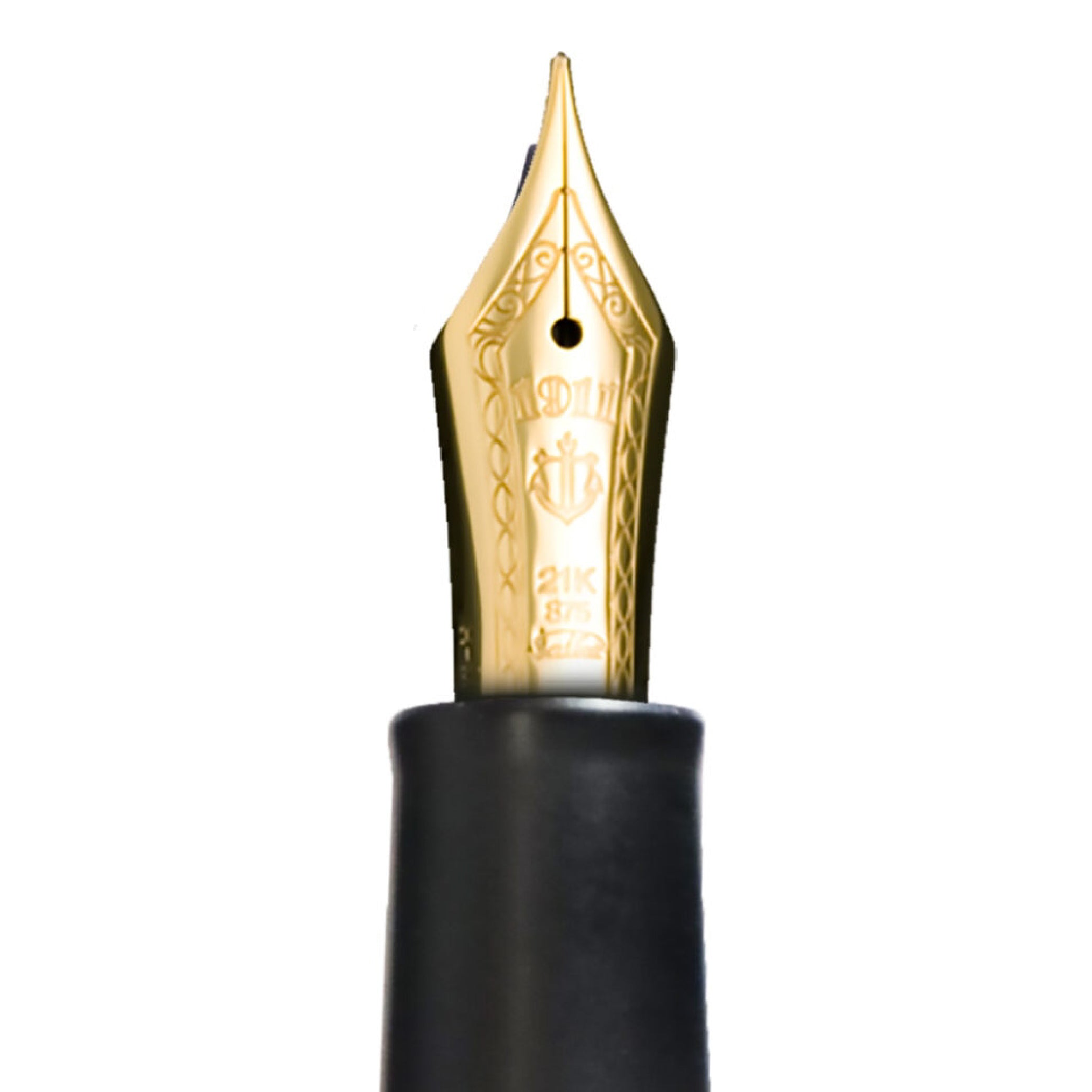 Ebonite Sculpture "Yogasumi" Night Haze Fountain Pen