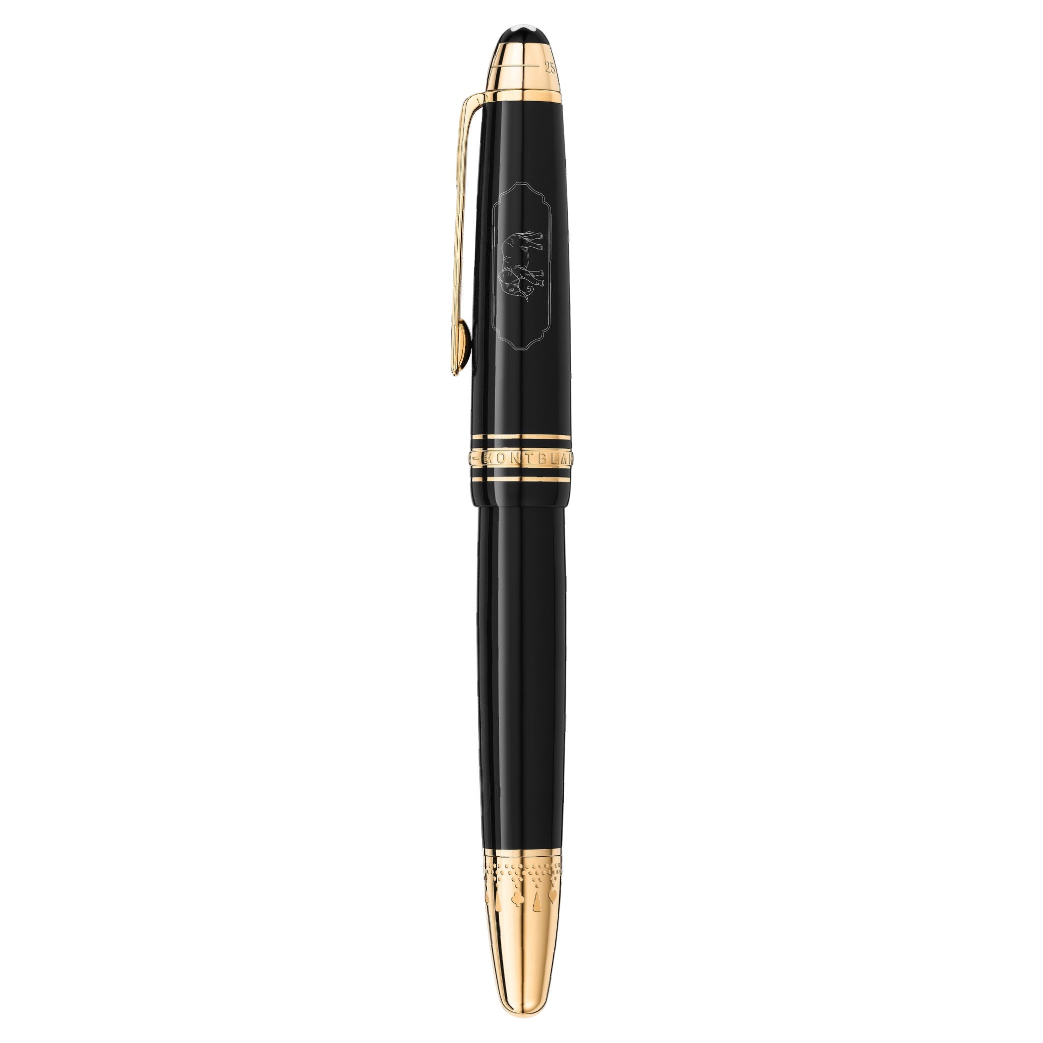 Meisterstück Around the World in 80 Days Black LeGrand Rollerball