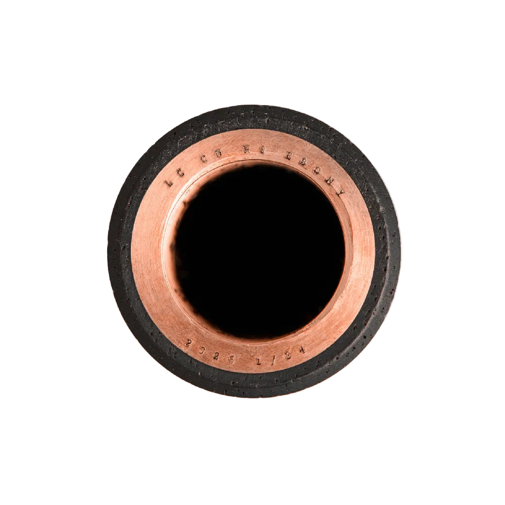 Longcap Ebony & Hammered Copper Fountain Pen