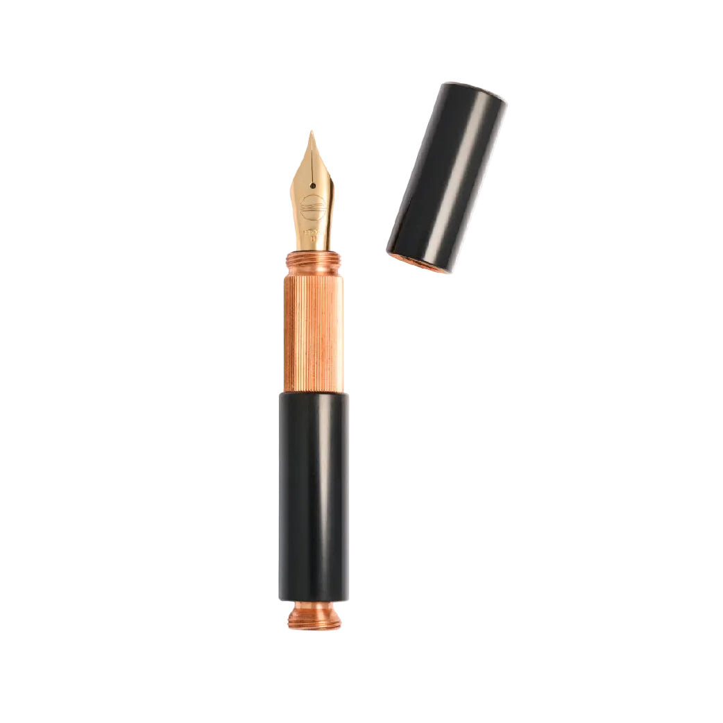 Pocketmaster Ebonite Black 1920 Copper Fountain Pen
