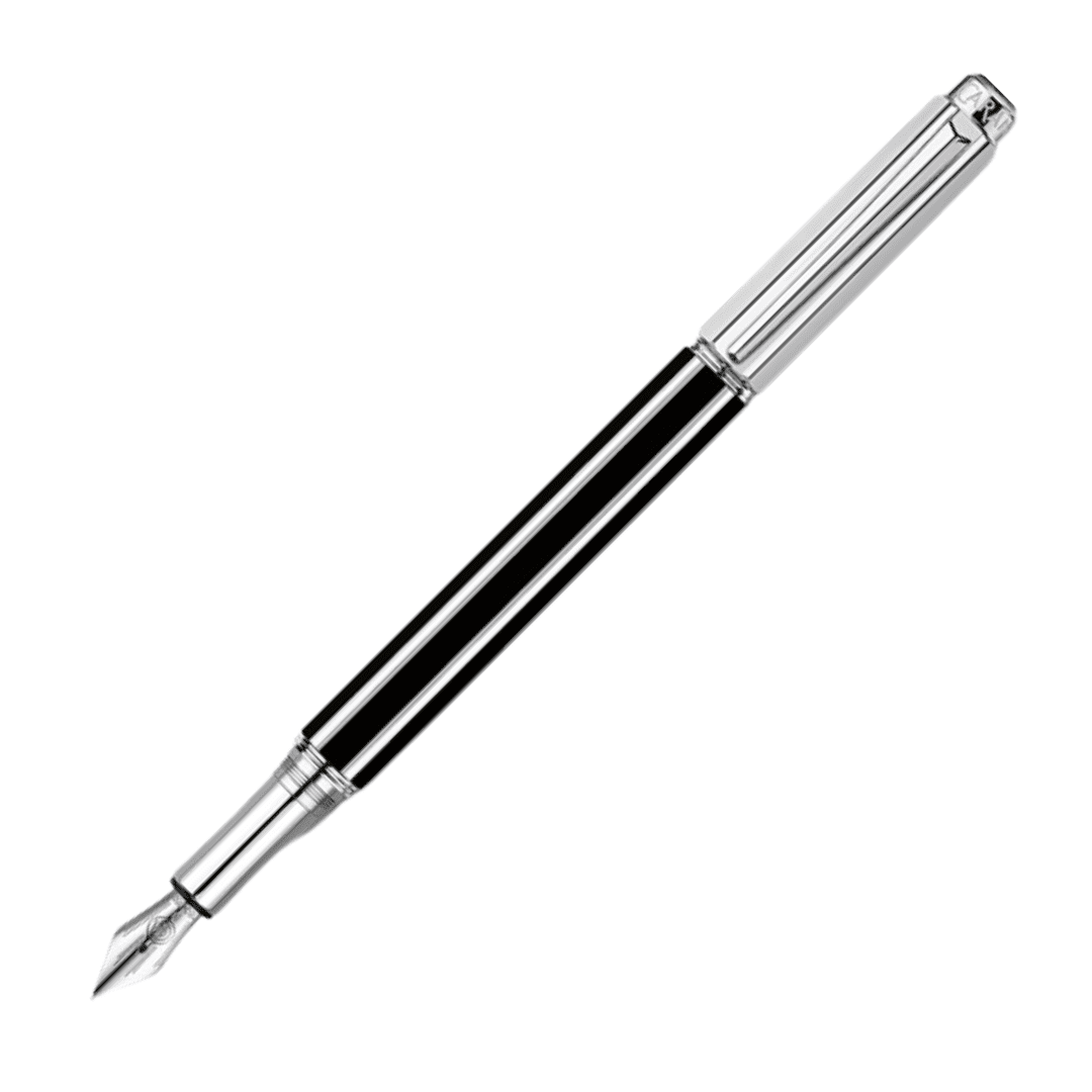 Varius China Black Silver Fountain Pen