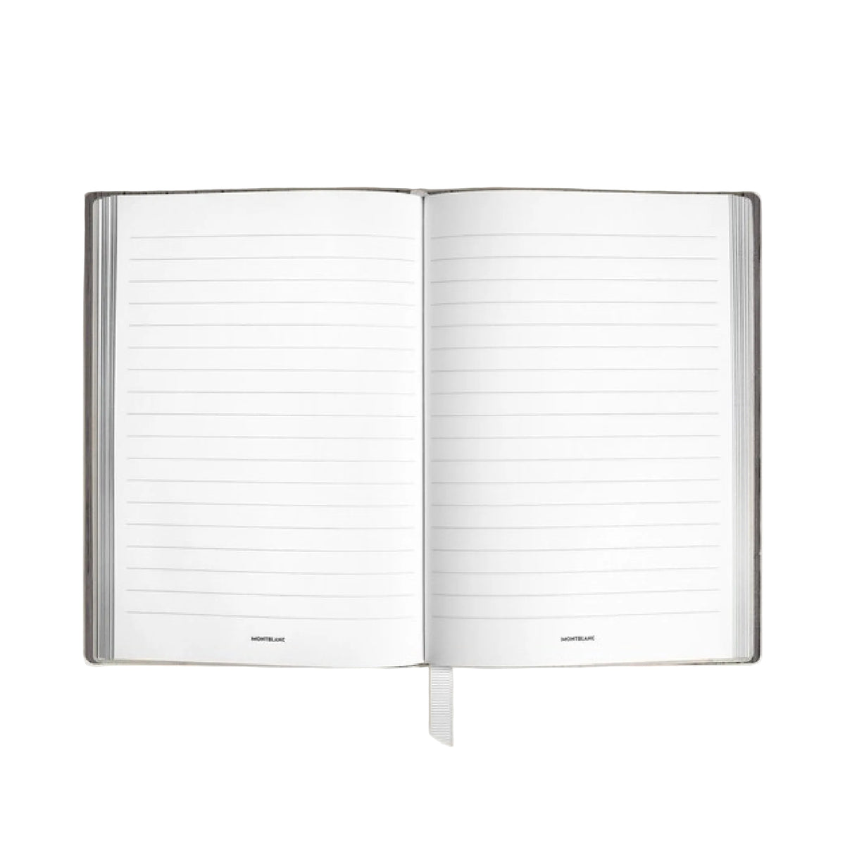 Medium Notebook in Corteccia Warm Grey Leather, Lined