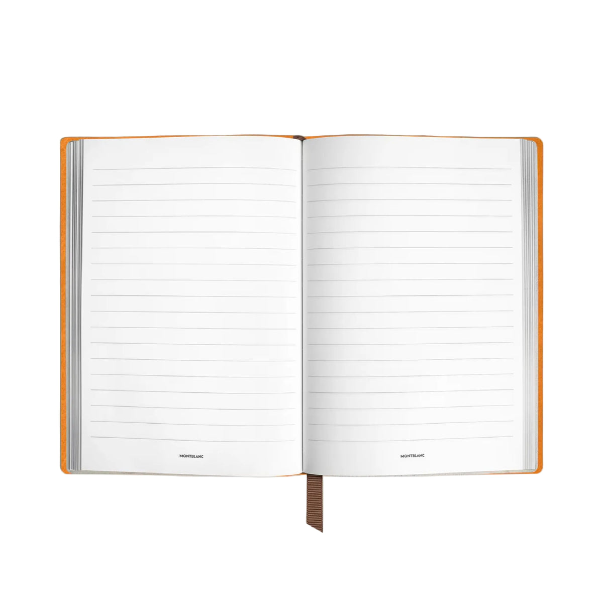 Medium Notebook in Brown Soft Leather, Lined