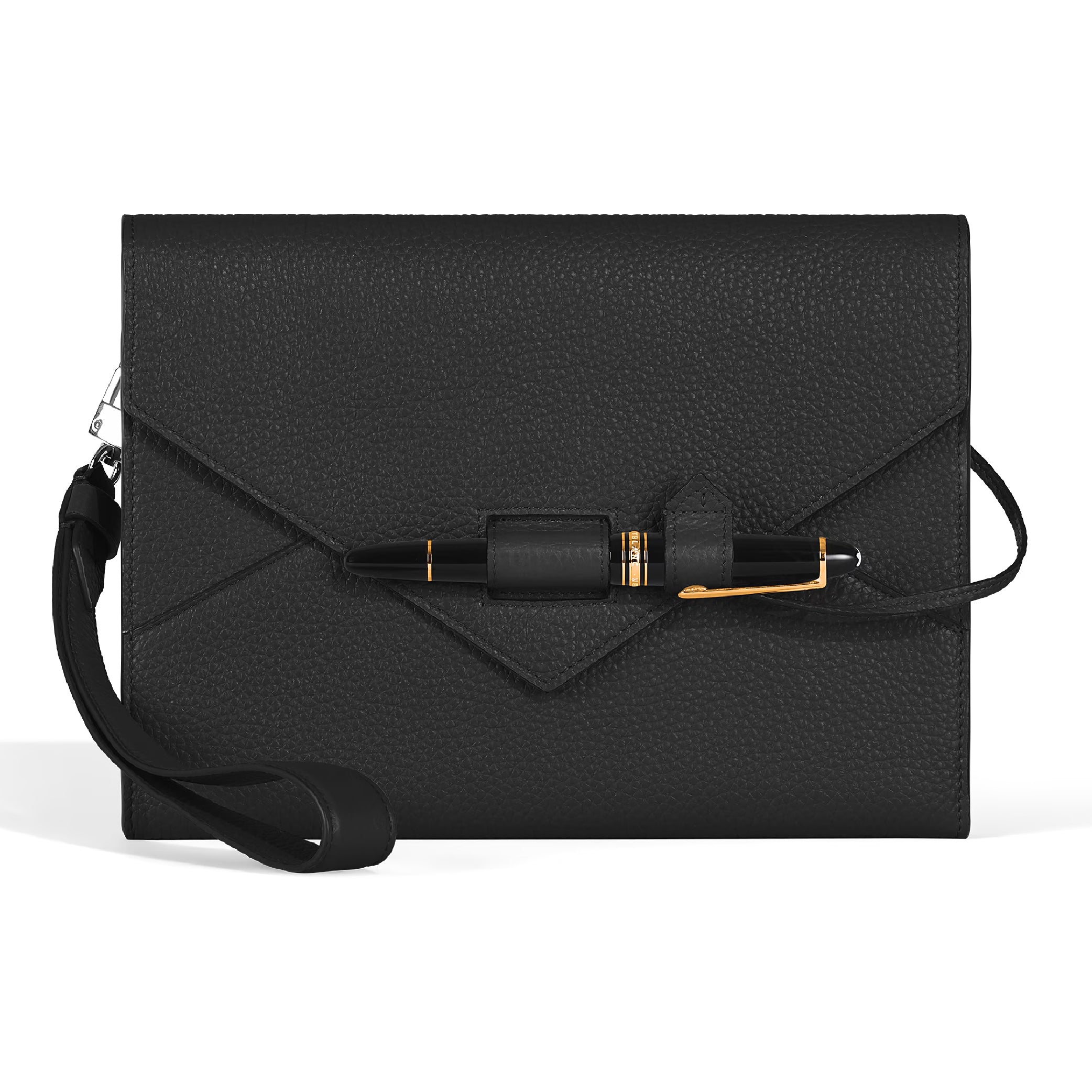 Envelope Medium Black Notebook Holder