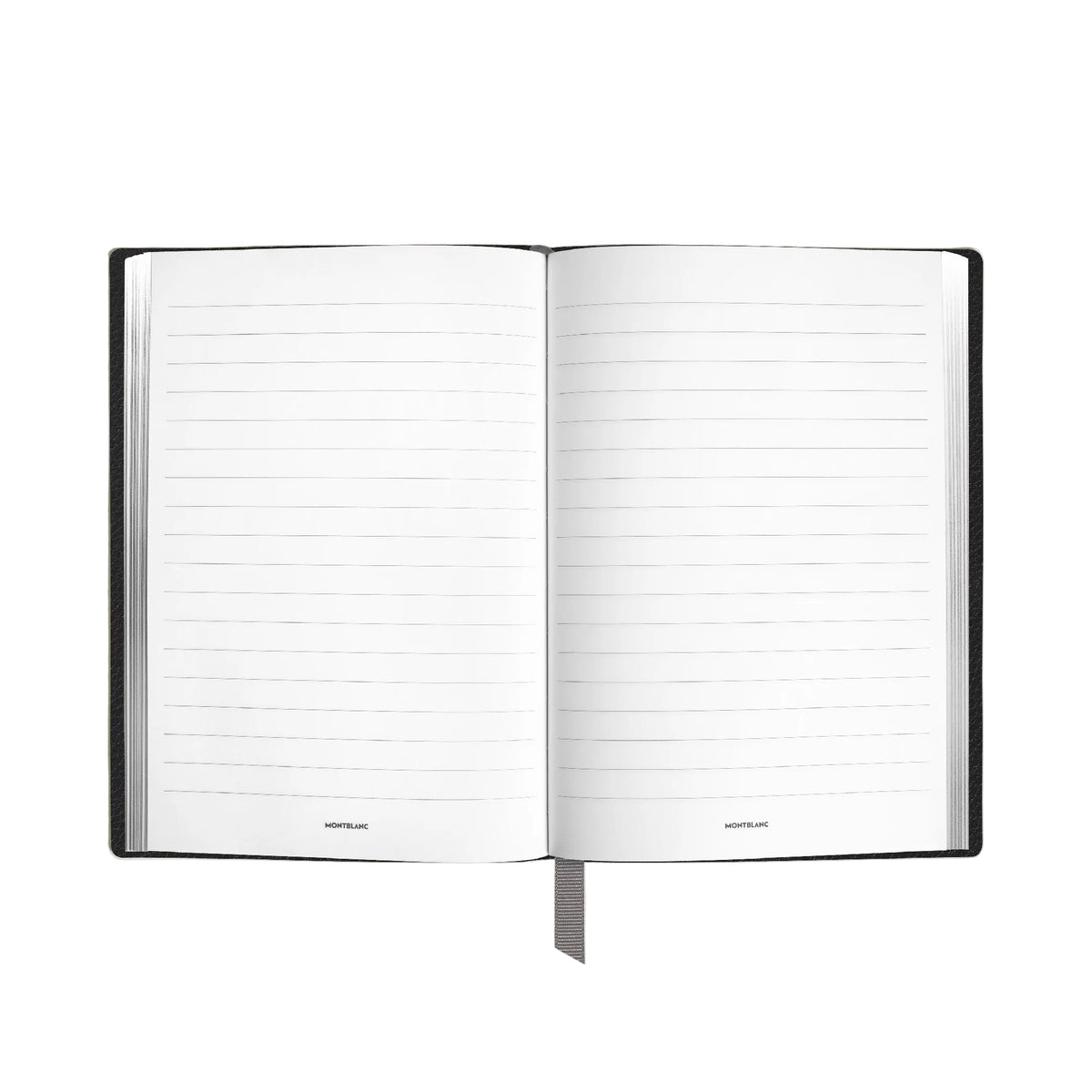 Medium Notebook in Forged Iron Leather, Lined