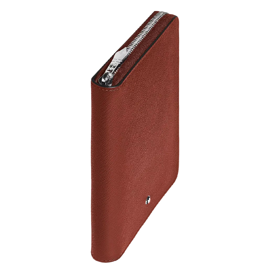 Sartorial 5 Pen Pouch Zip Red Oak