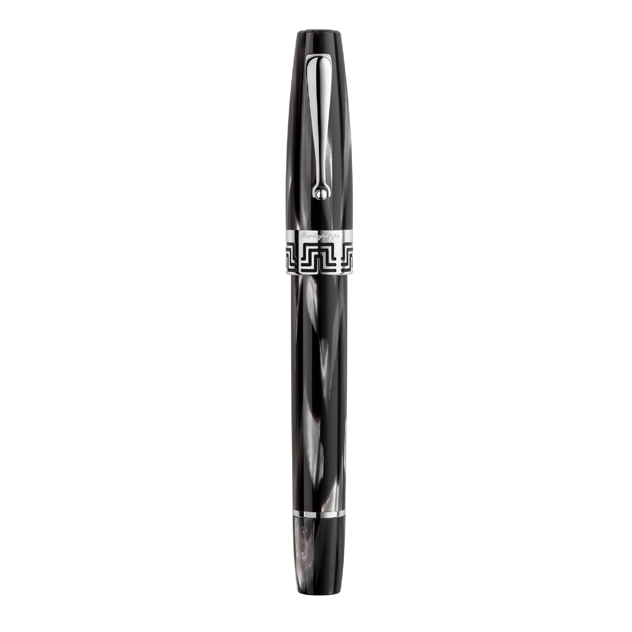 MONTEGRAPPA_Extra 1930 Edition 2021 Black & White Fountain Pen_Full Pen Picture