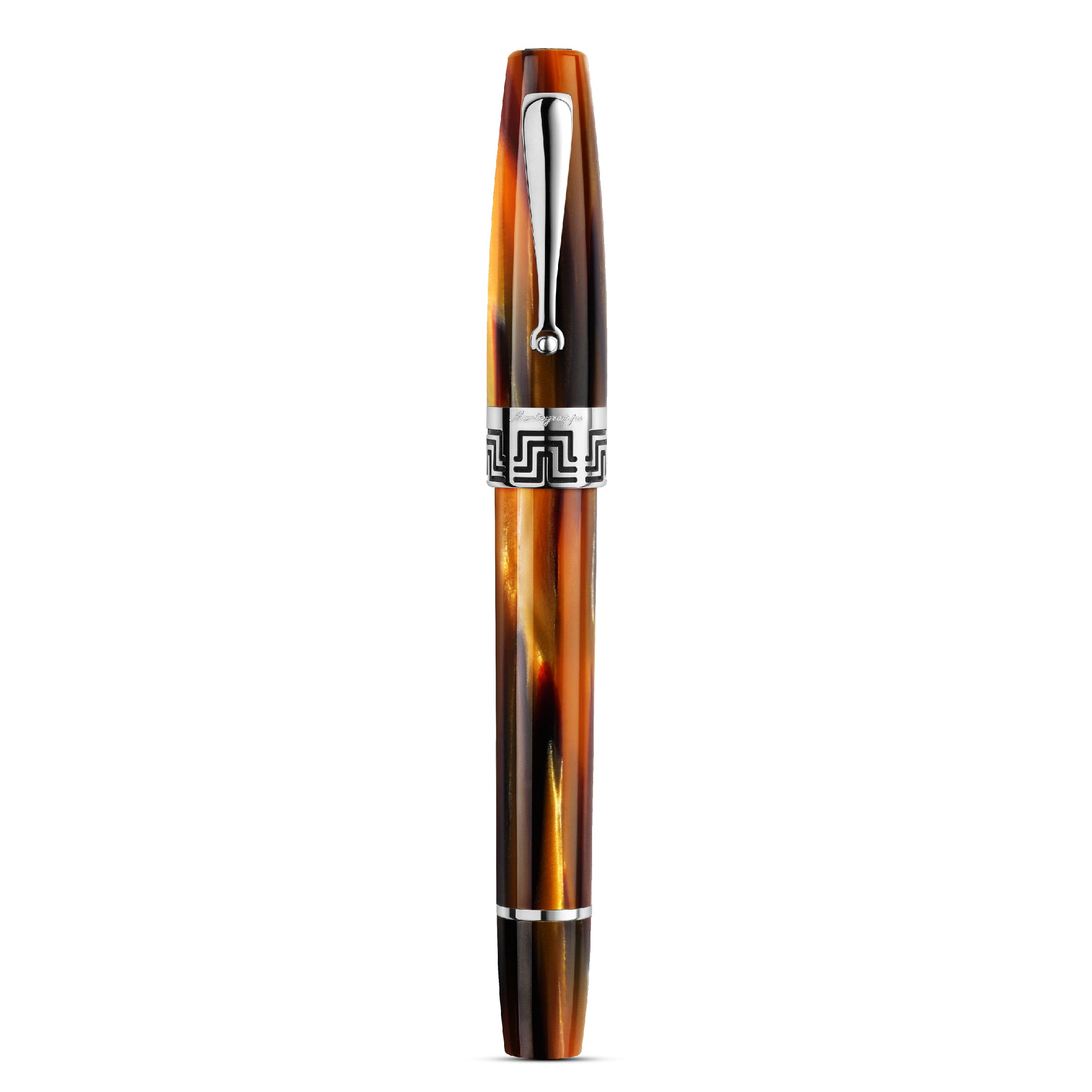 MONTEGRAPPA_Extra 1930 Edition 2021 Turtle Brown Rollerball_Full Pen Picture