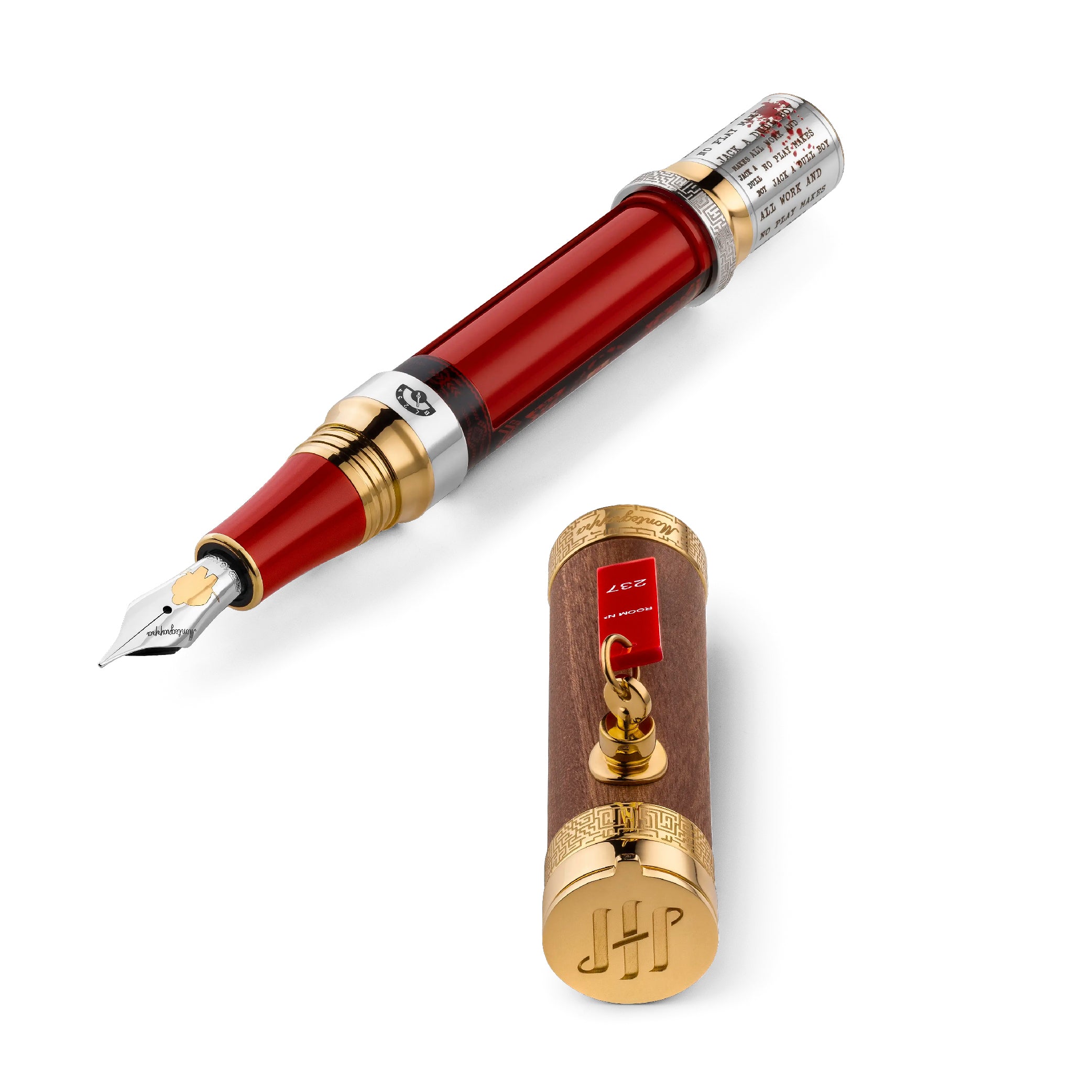 MONTEGRAPPA_The Shining Limited Edition Fountain Pen_Open Pen Picture