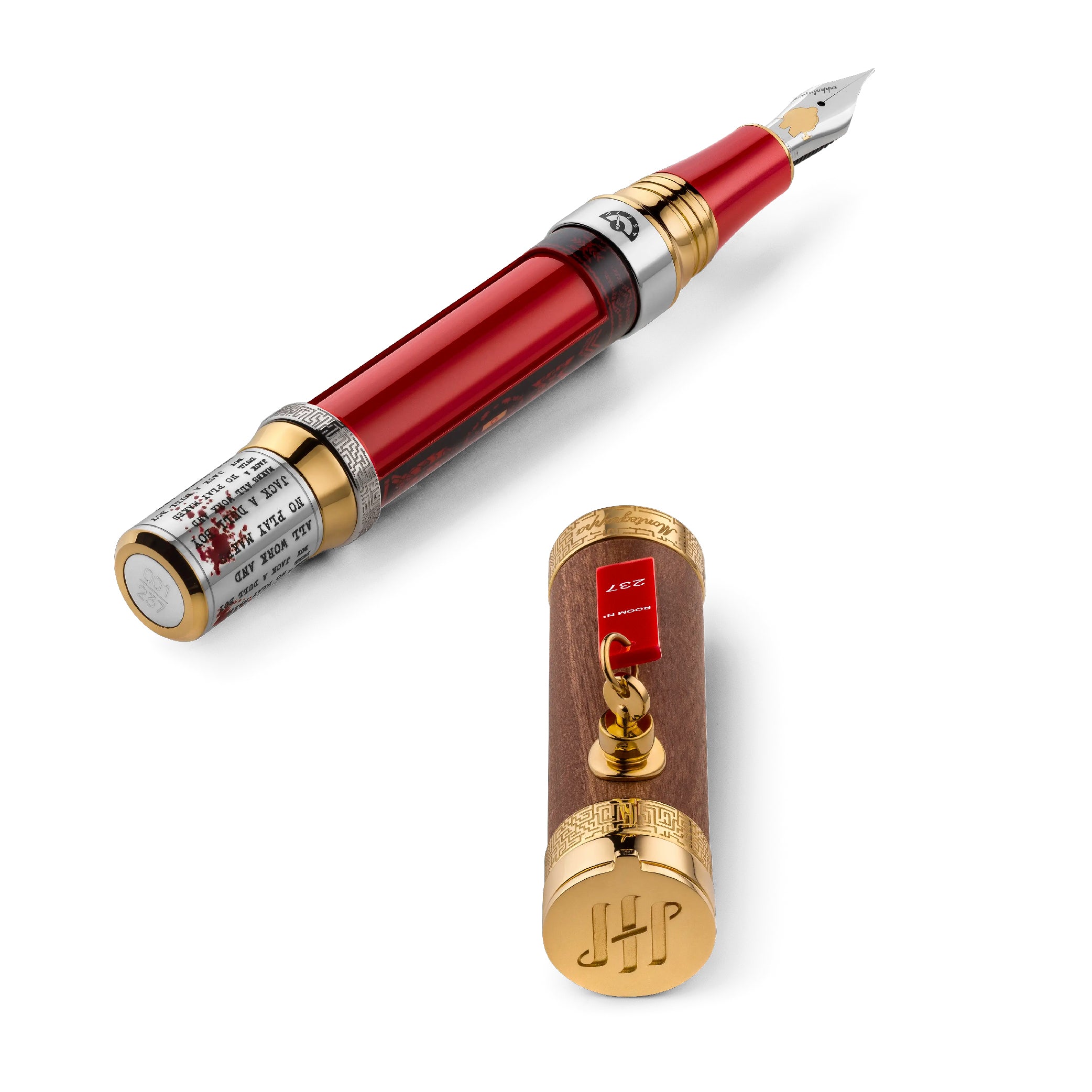 MONTEGRAPPA_The Shining Limited Edition Fountain Pen_Open Pen Picture 2