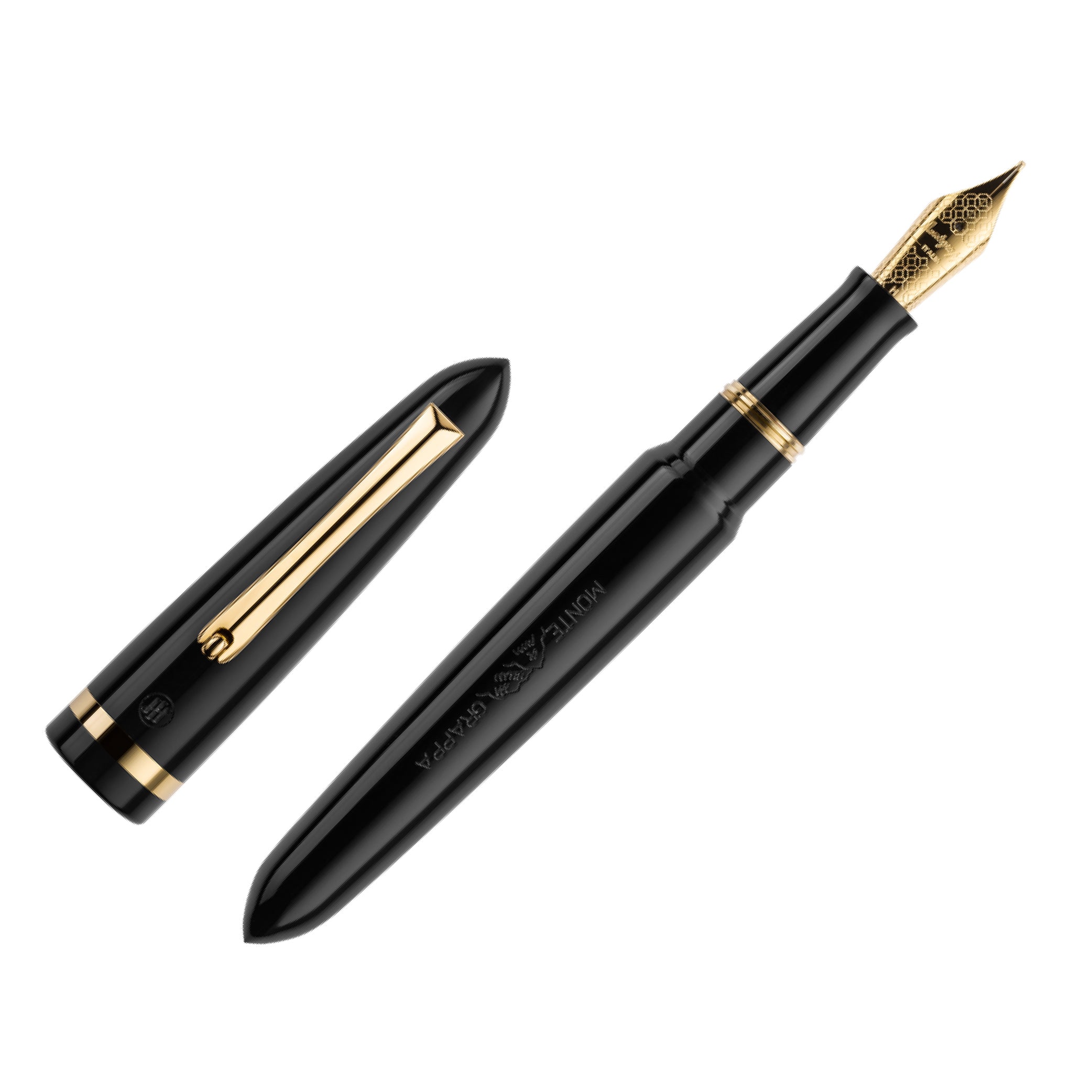 Venetia Black Fountain Pen