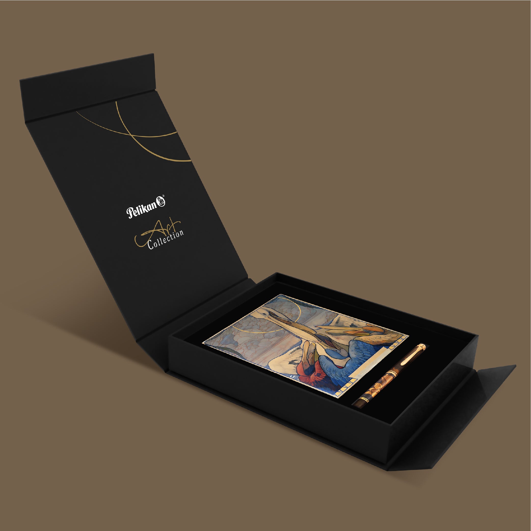 PELIKAN_Souverän M600 Art Collection Georg Tippel Special Edition Fountain Pen_Packaging Picture