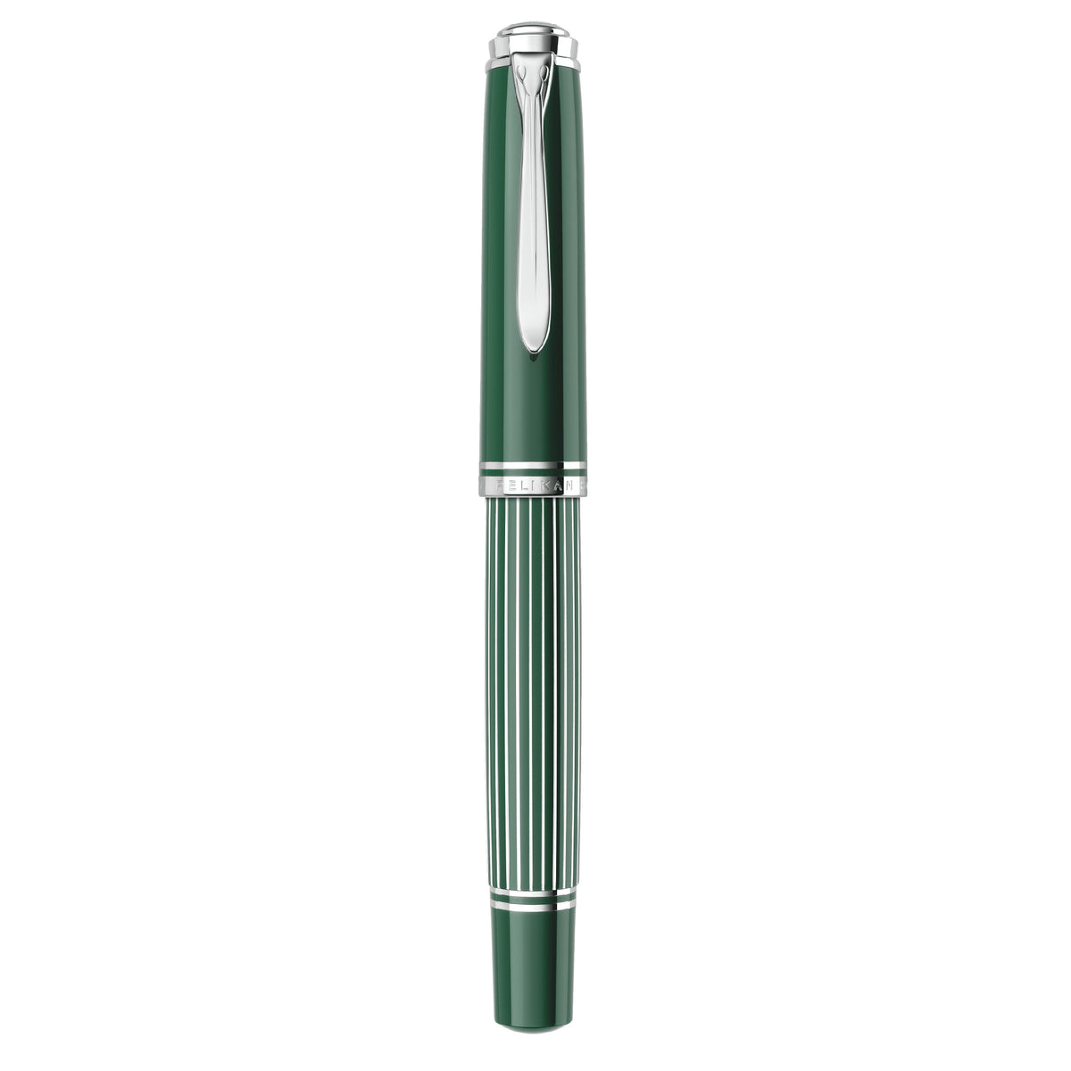 Souverän M815 Metal Striped Green Special Edition Fountain Pen