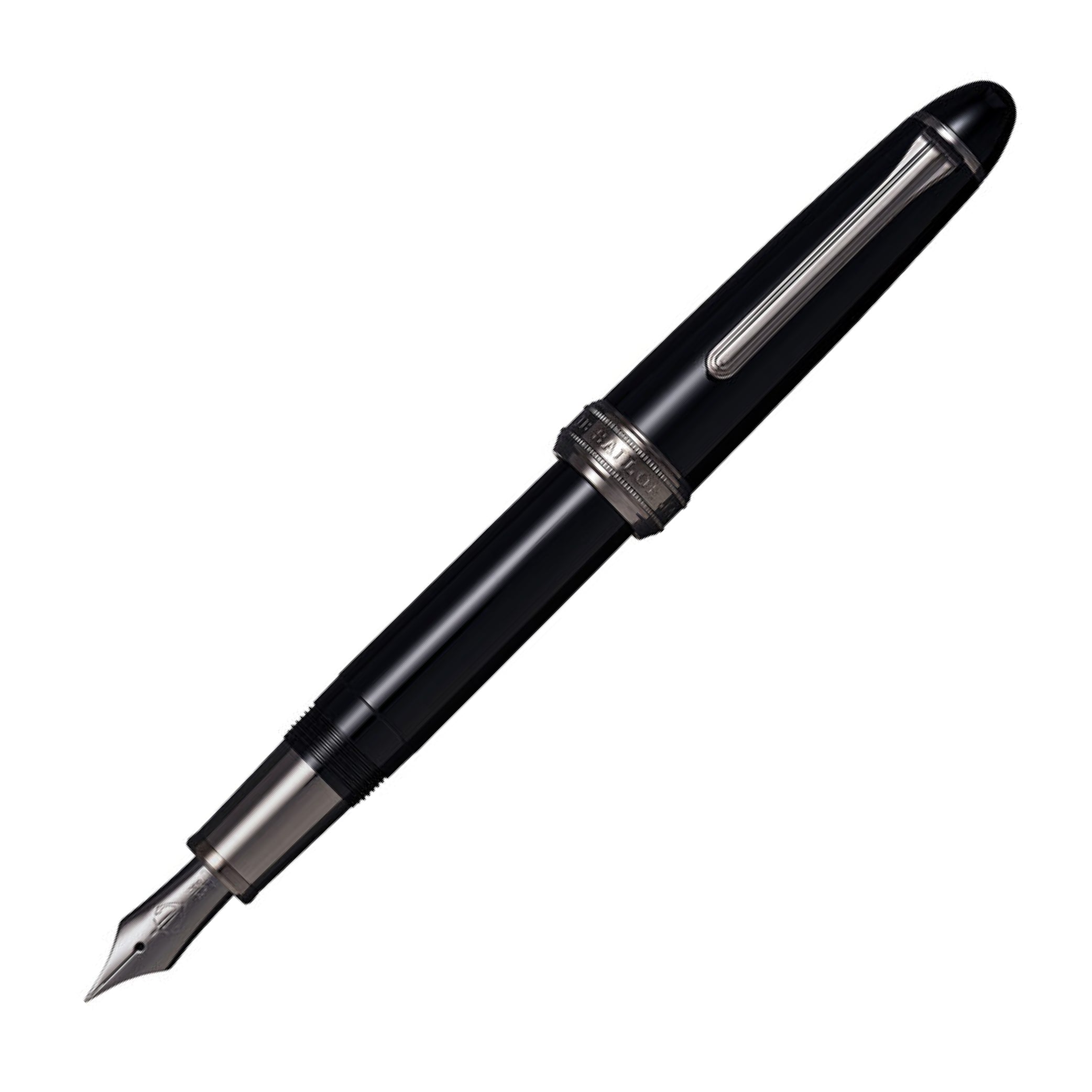 Naginata Togi Black Trim Fountain Pen