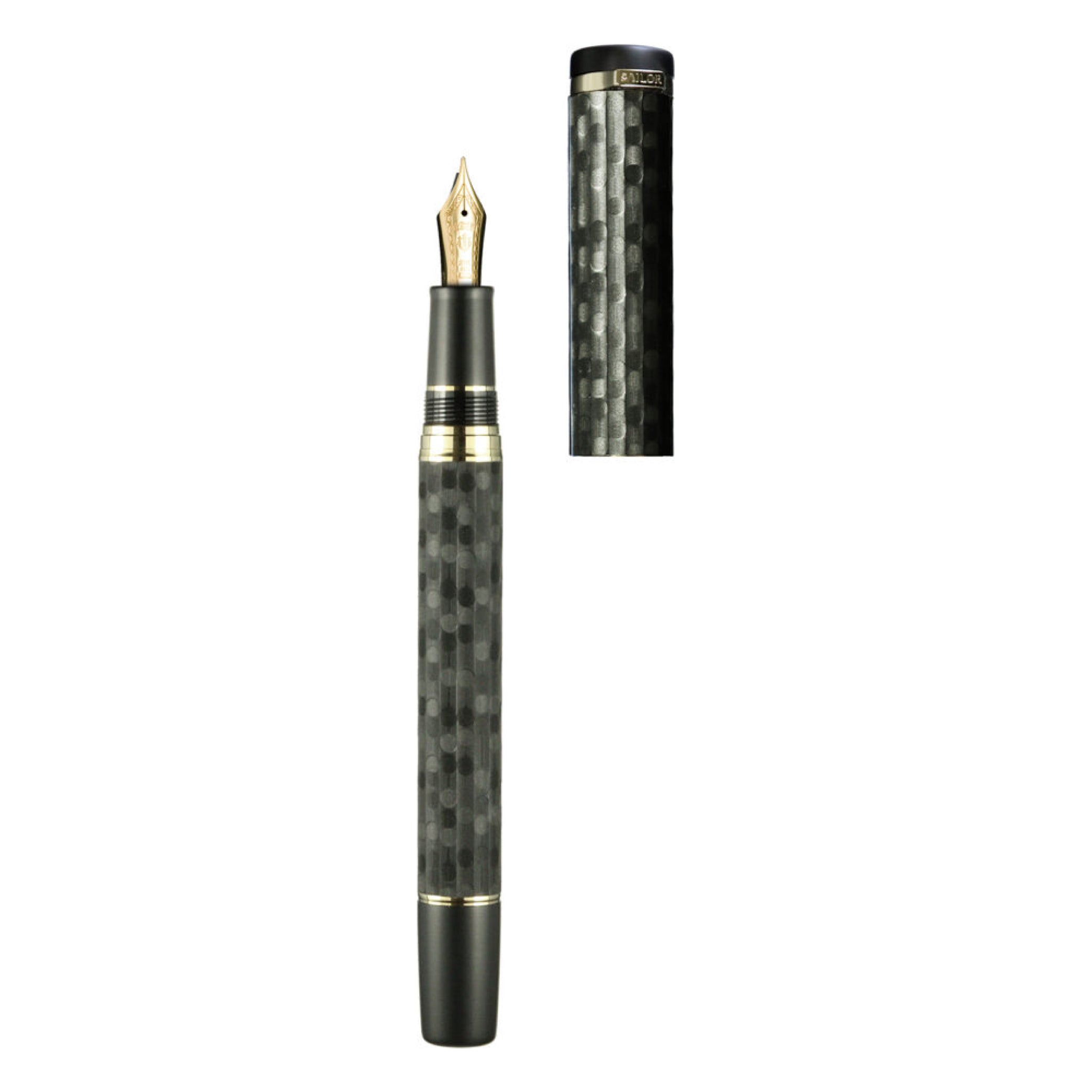 Ebonite Sculpture "Yakoh" Night Light Fountain Pen