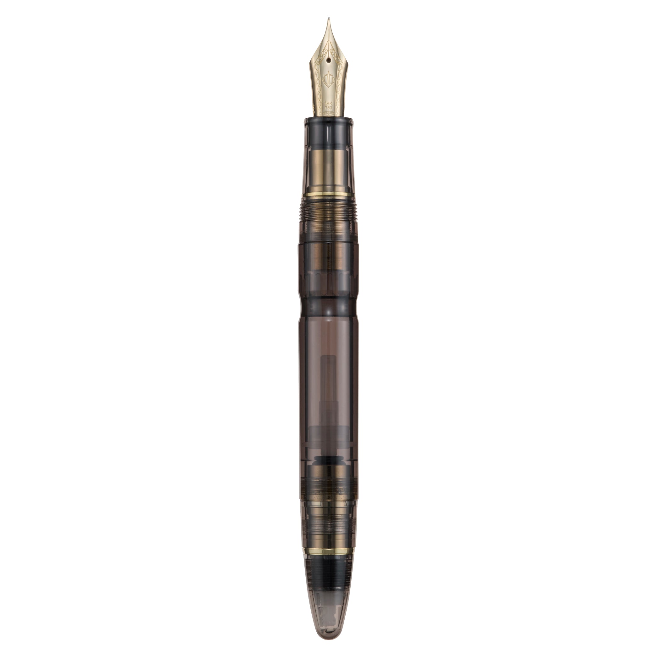 SAILOR_1911 REALO 18K Gold Trim Fountain Pen_Open Pen Picture