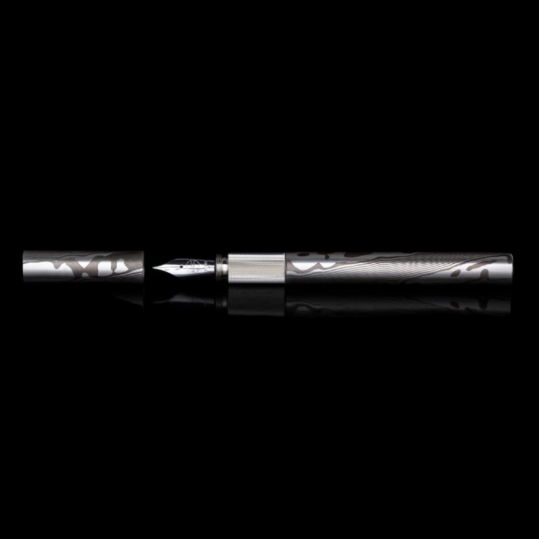 Shortcap Mokume Gane Fountain Pen