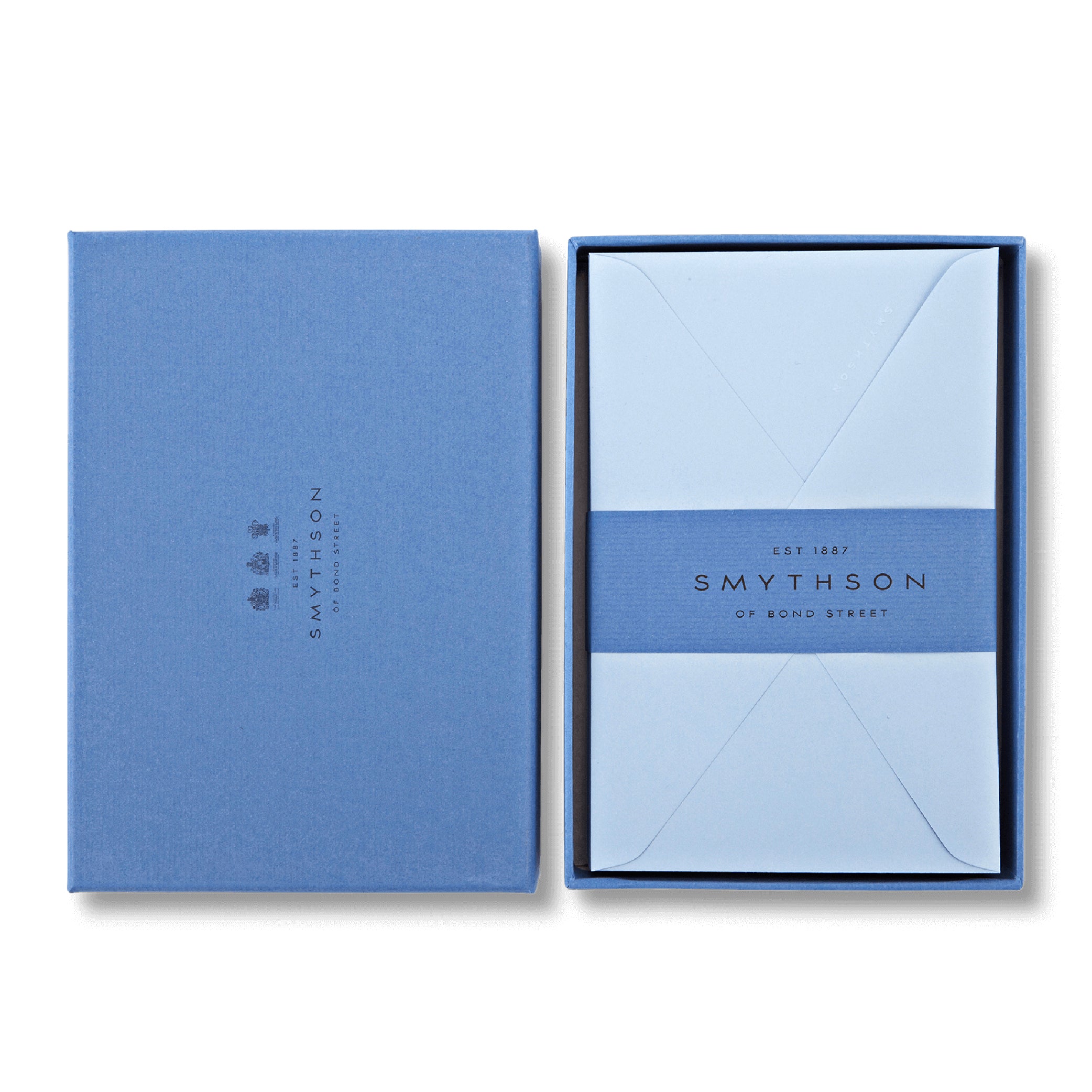 SMYTHSON_King Envelopes Bond Street Blue_Packaging Picture