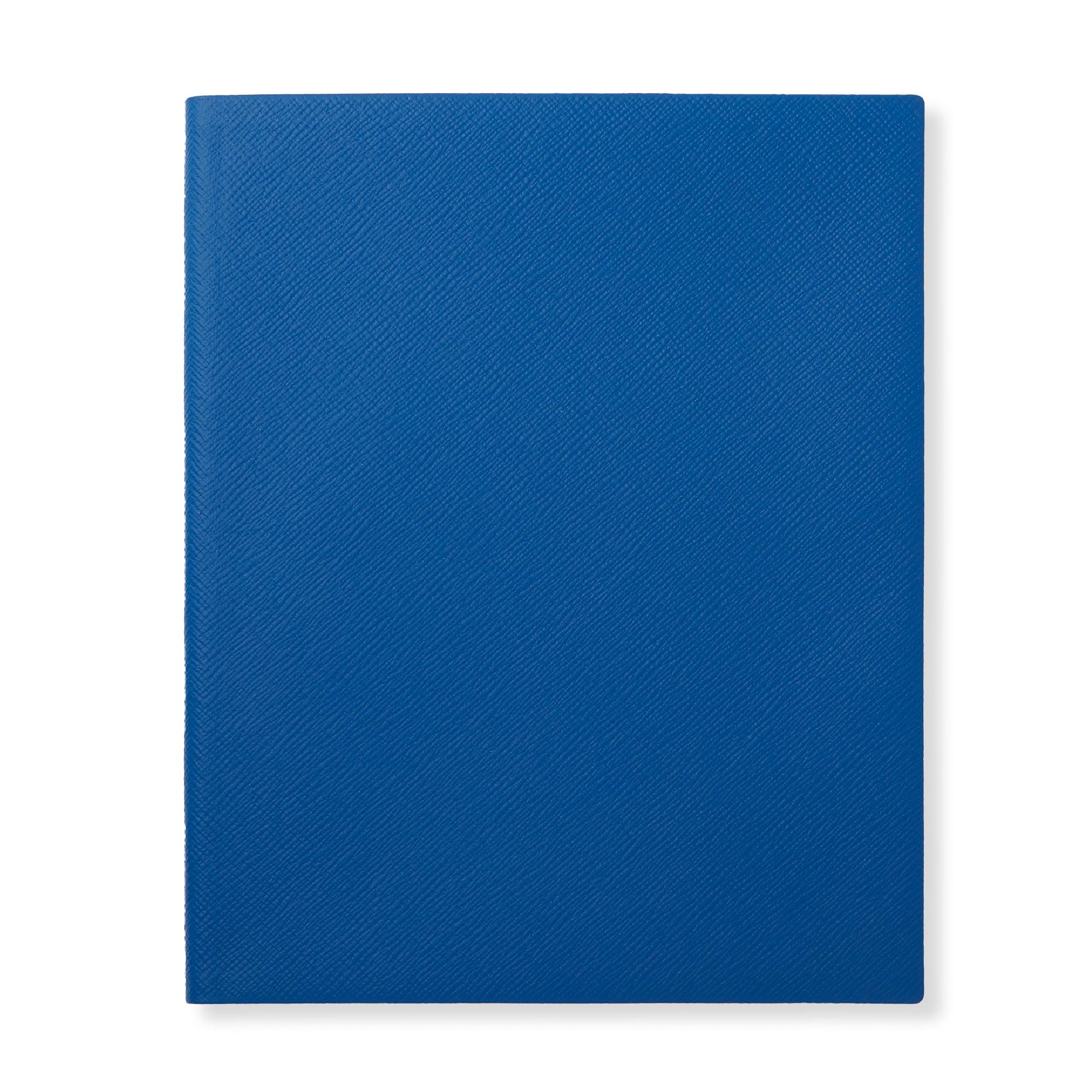 SMYTHSON_Portobello Notebook in Cerulean Panama