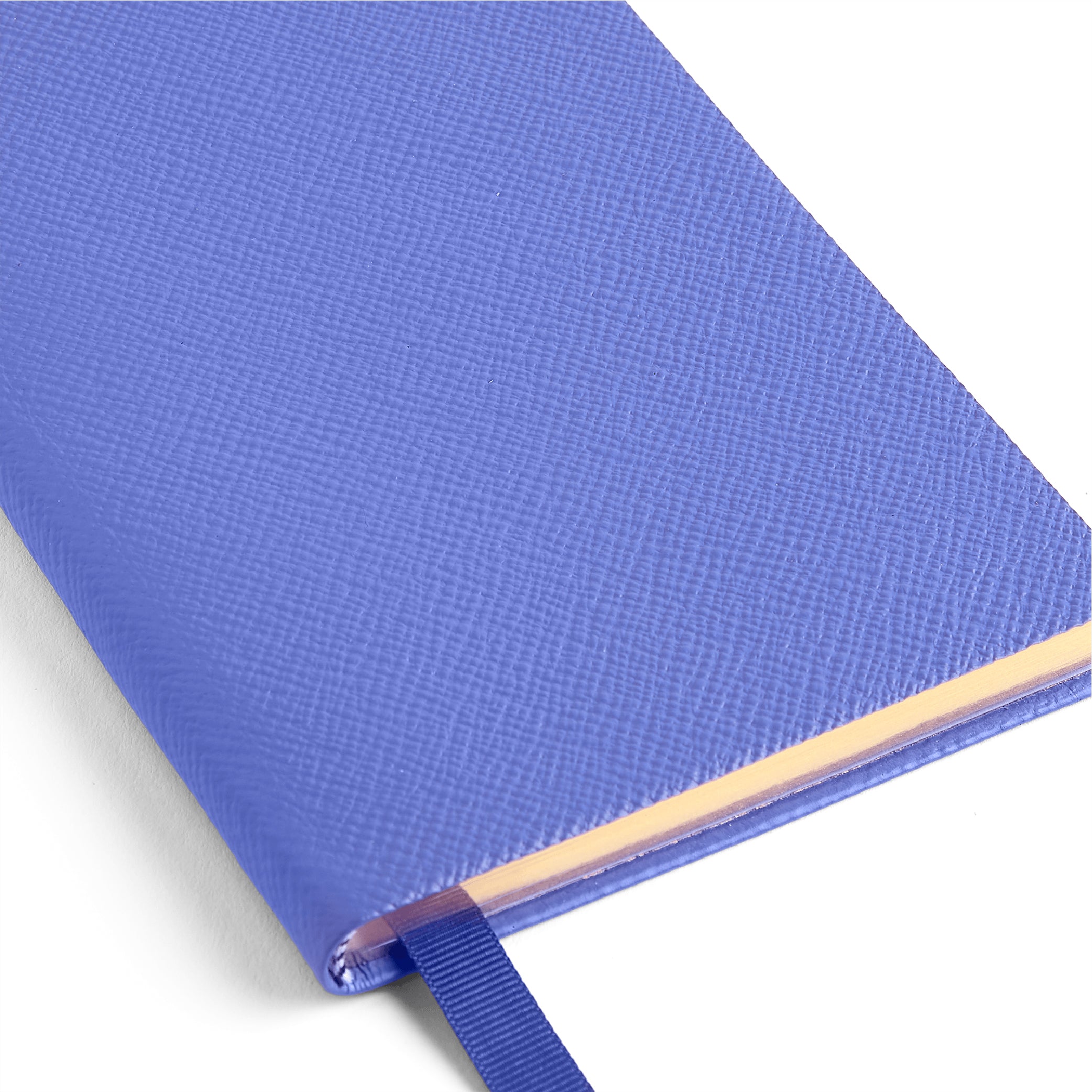 SMYTHSON_Chelsea Notebook in Ultra Violet Panama_Leather Detail