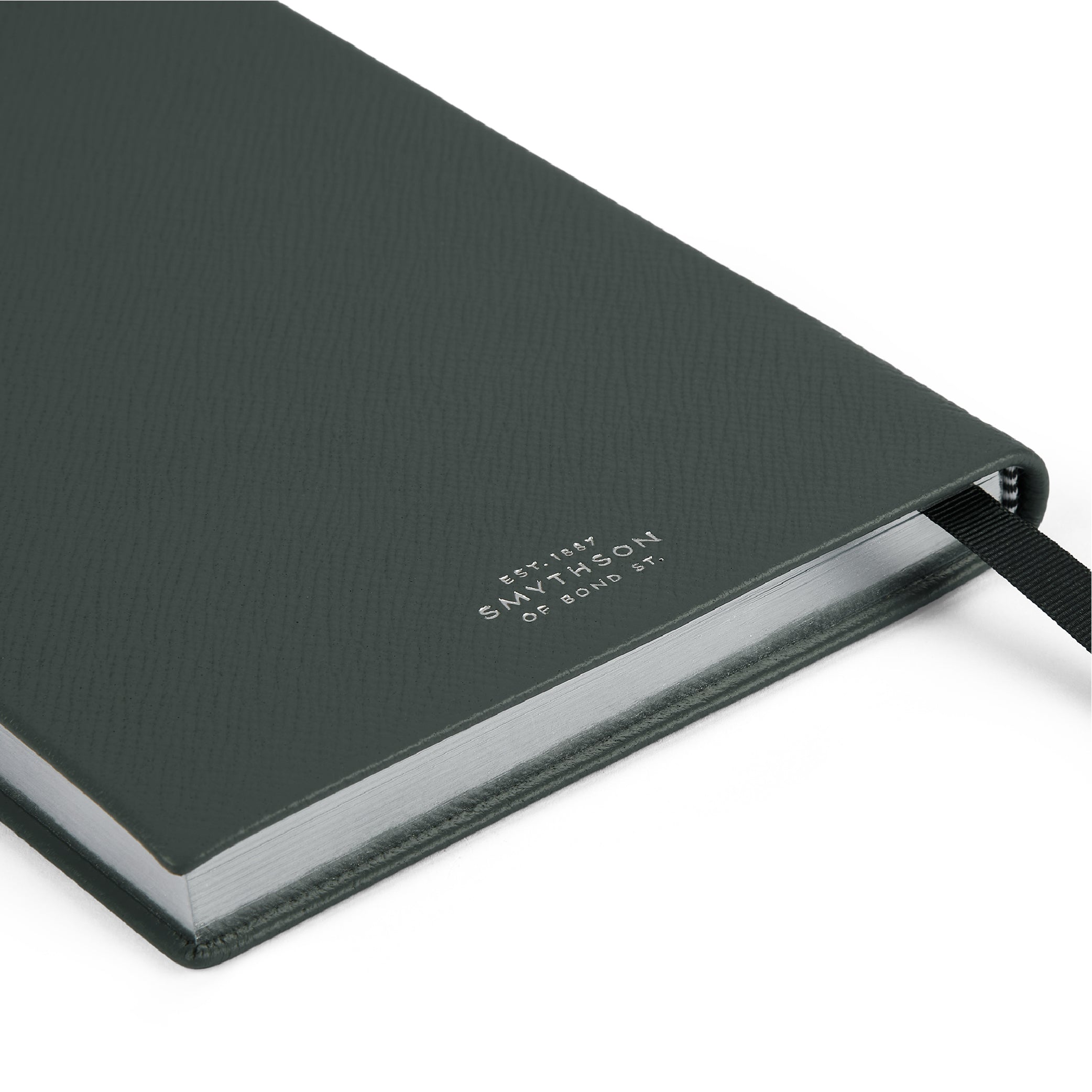 Soho Notebook in Slate Green Panama