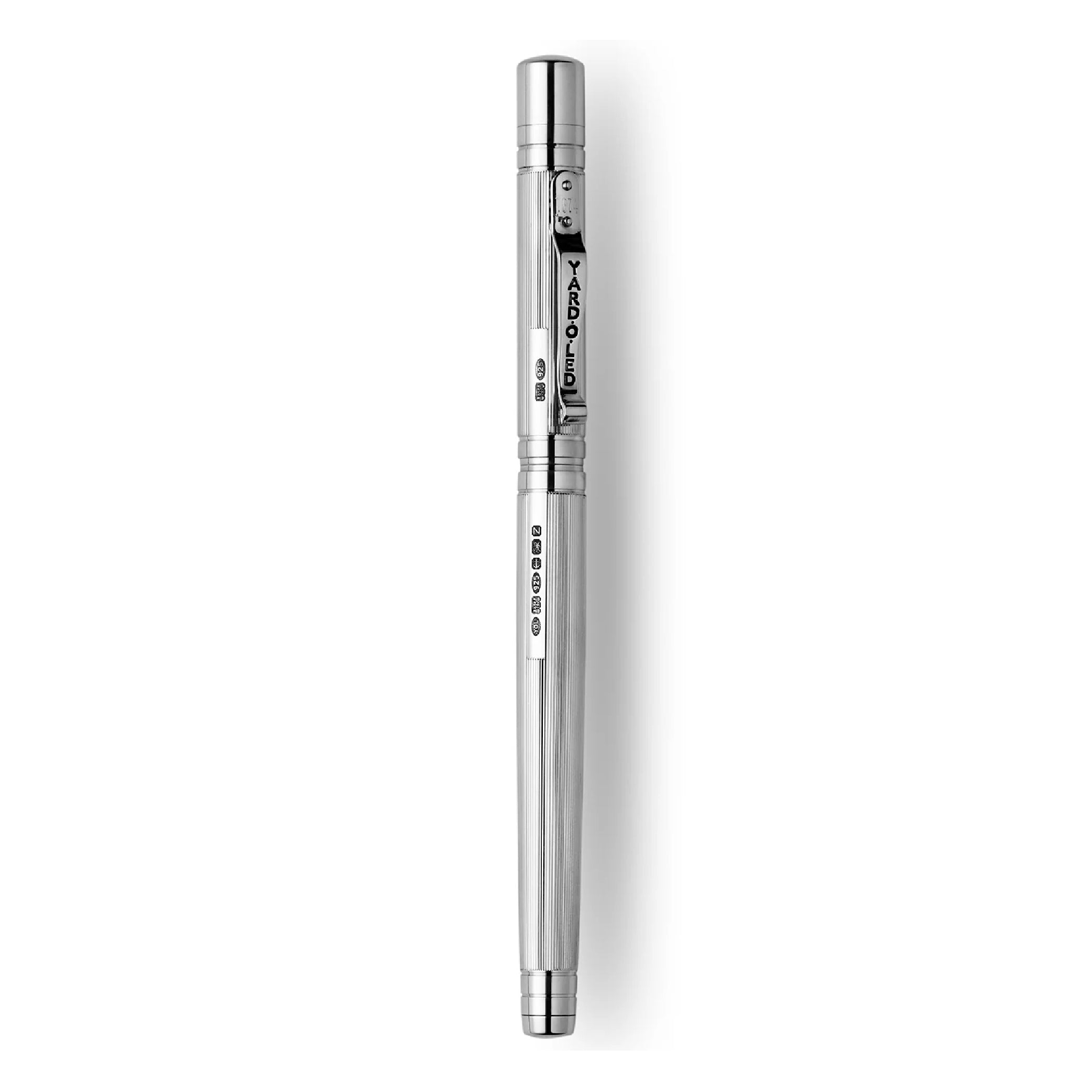 The Pinstripe 72 Sterling Silver Standard Rollerball