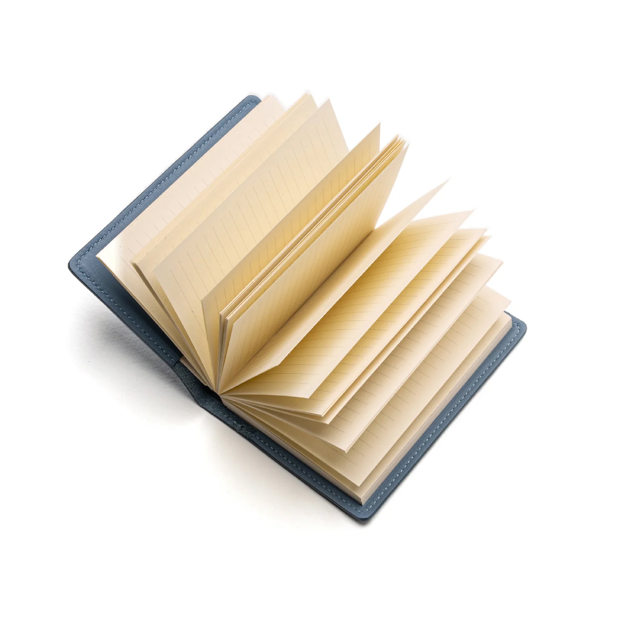 Mordan Refillable Sky Blue Leather Notebook