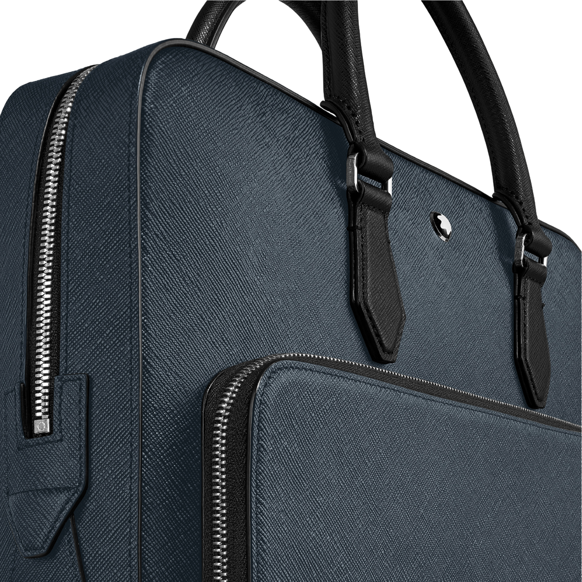 Sartorial Medium Document Case Tweed Blue