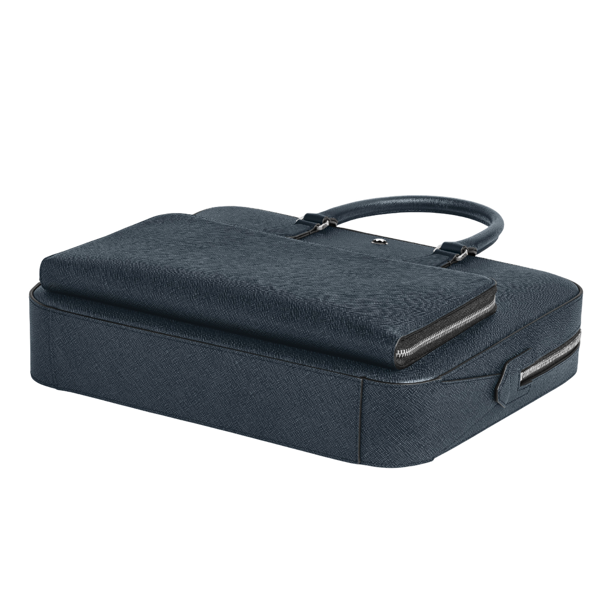 Sartorial Medium Document Case Tweed Blue