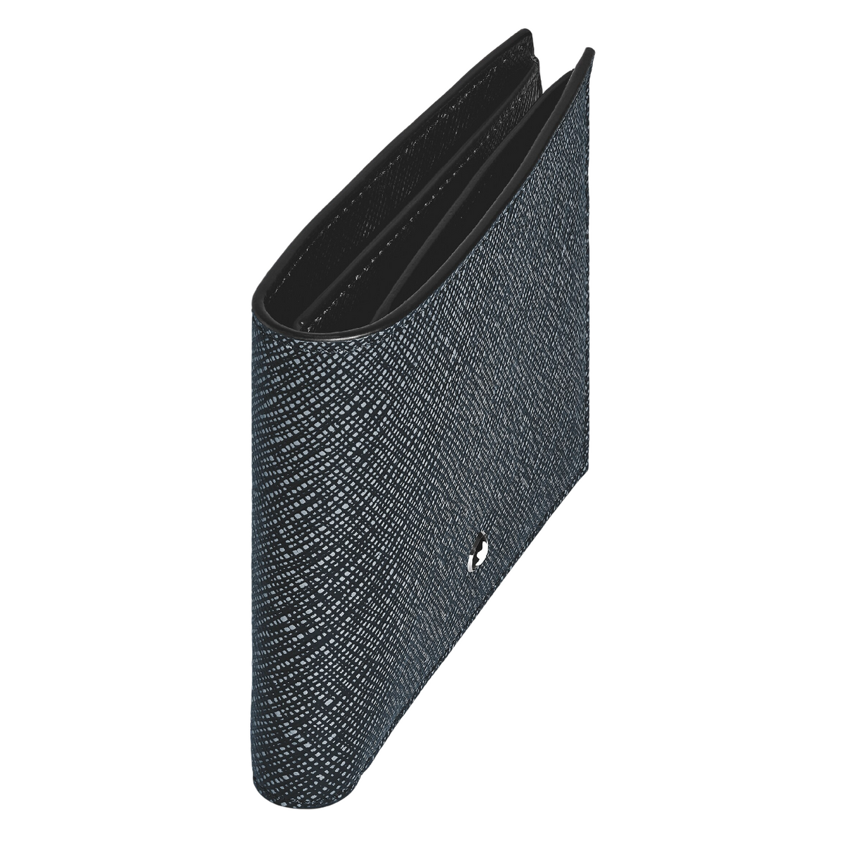 Sartorial Tweed Blue Wallet 6cc