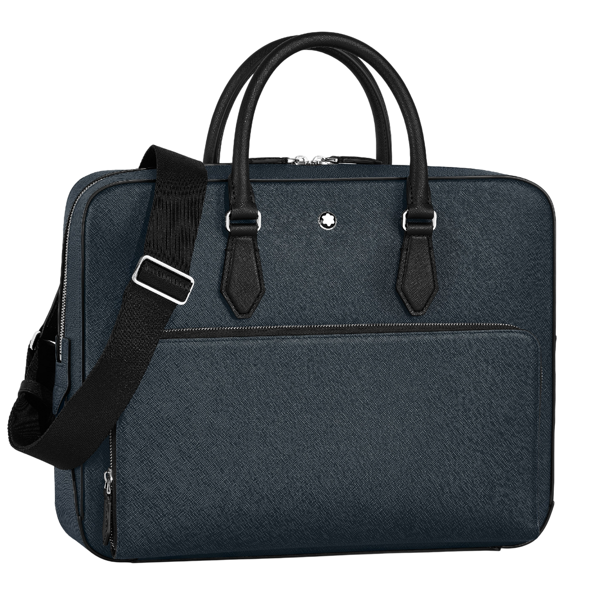 Sartorial Medium Document Case Tweed Blue
