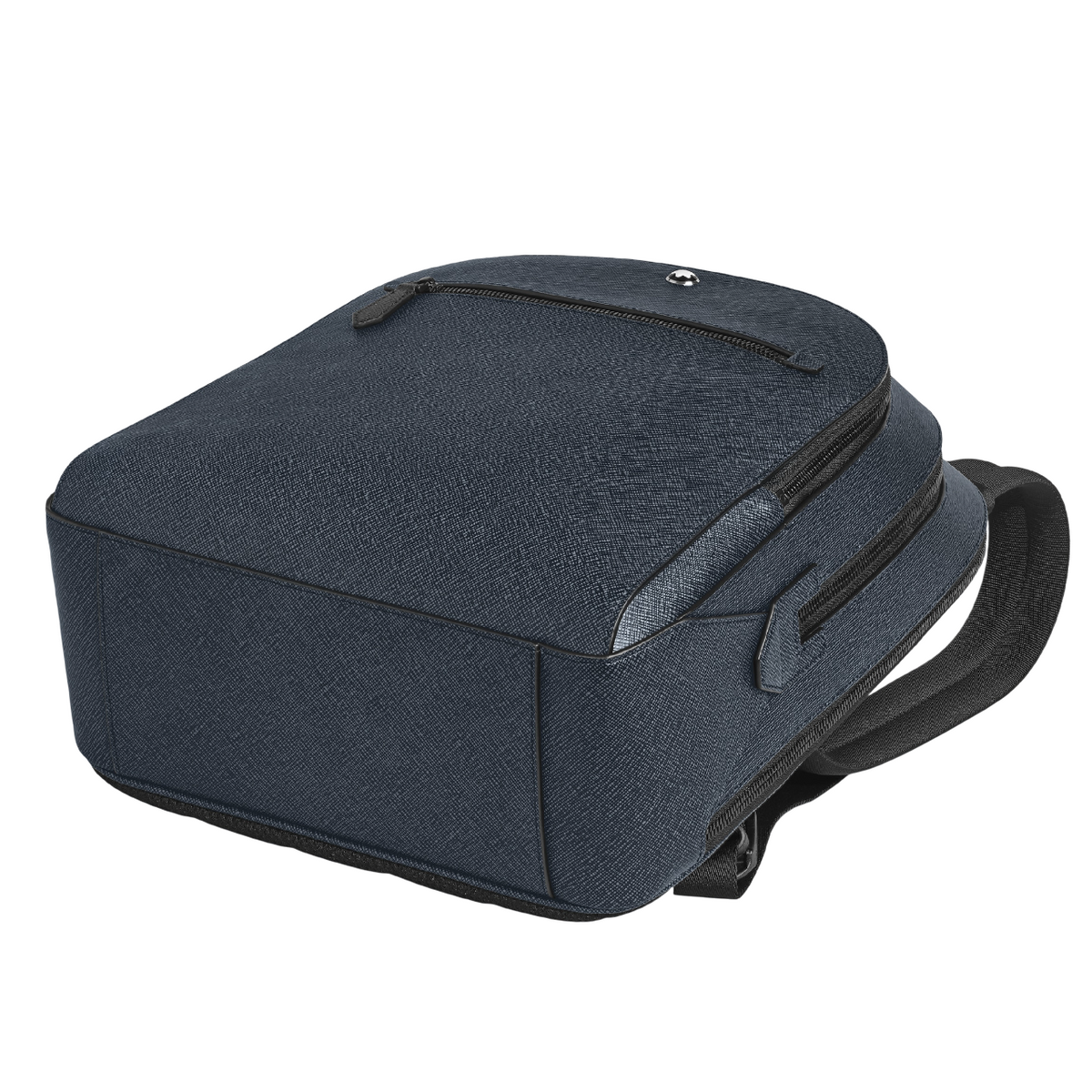 Sartorial Medium Tweed Blue Backpack 3 Compartments