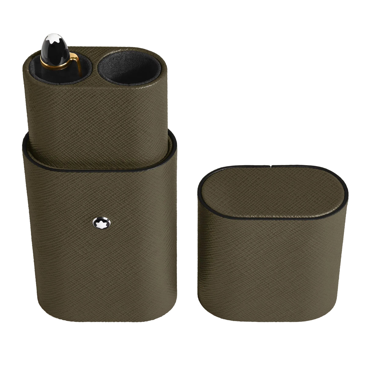 Sartorial 2 Pen Pouch Rigid Khaki