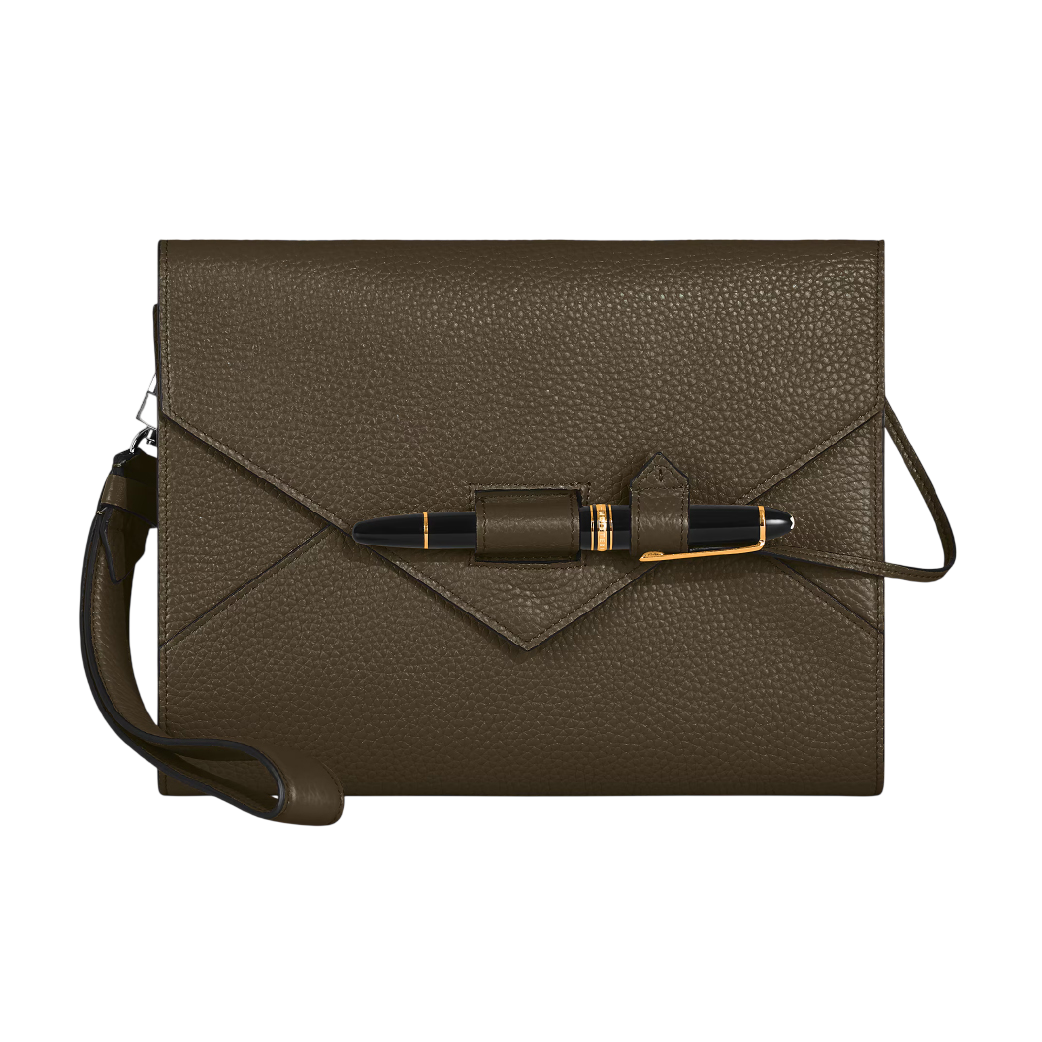 Envelope Medium Khaki Notes Holder