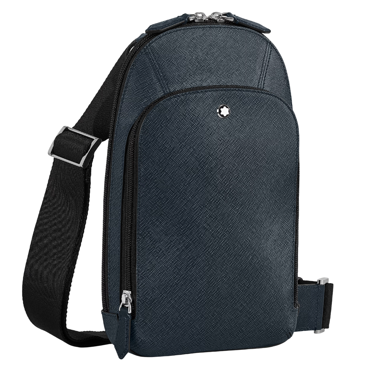 Sartorial Tweed Blue Sling Bag