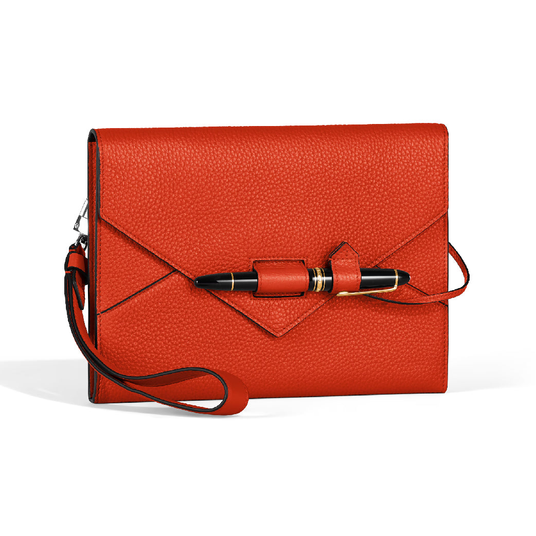 Medium Tangerine Notebook Holder