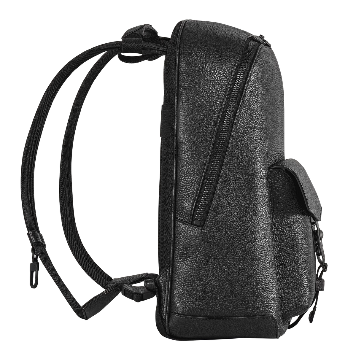 Grain Black Backpack With M-Lock 4810 Buckle