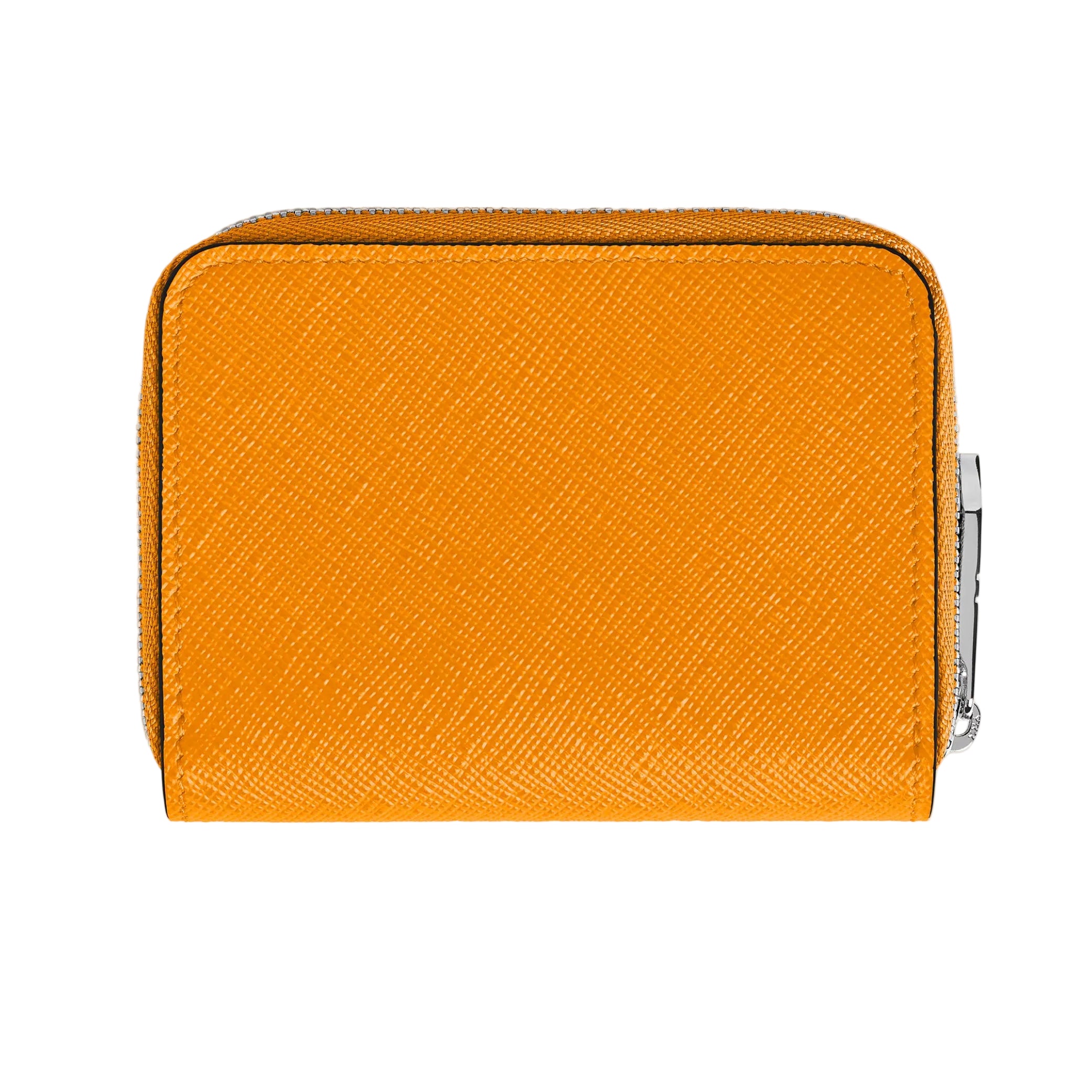 Sartorial Saffron Mini Wallet with Zip 2cc