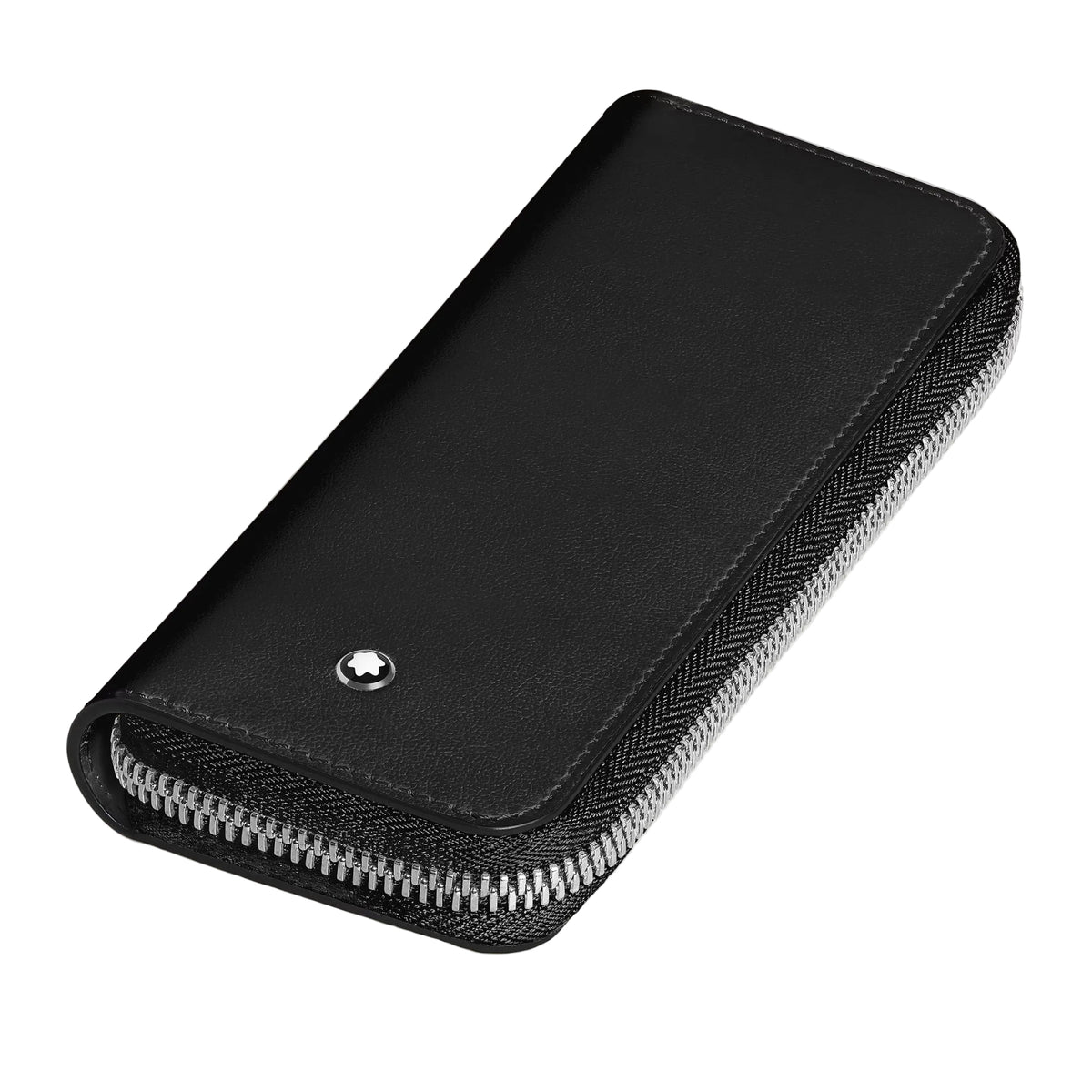 Meisterstück 2 Pen Pouch with Zip Black