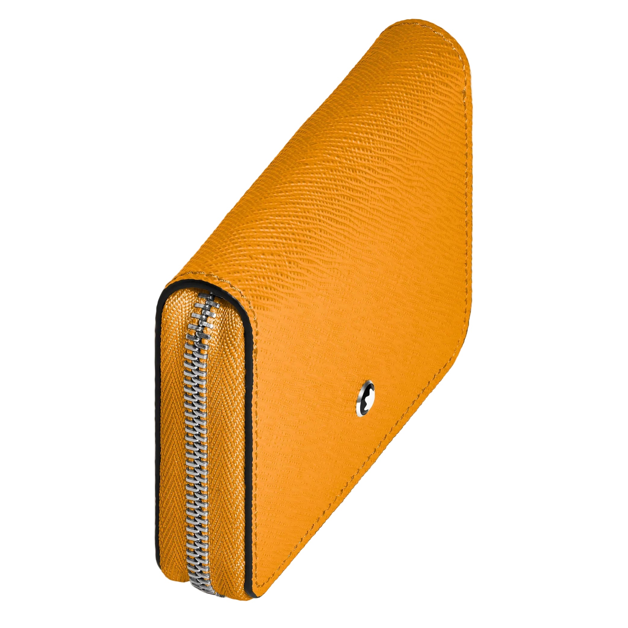 Sartorial Saffron Mini Wallet with Zip 2cc